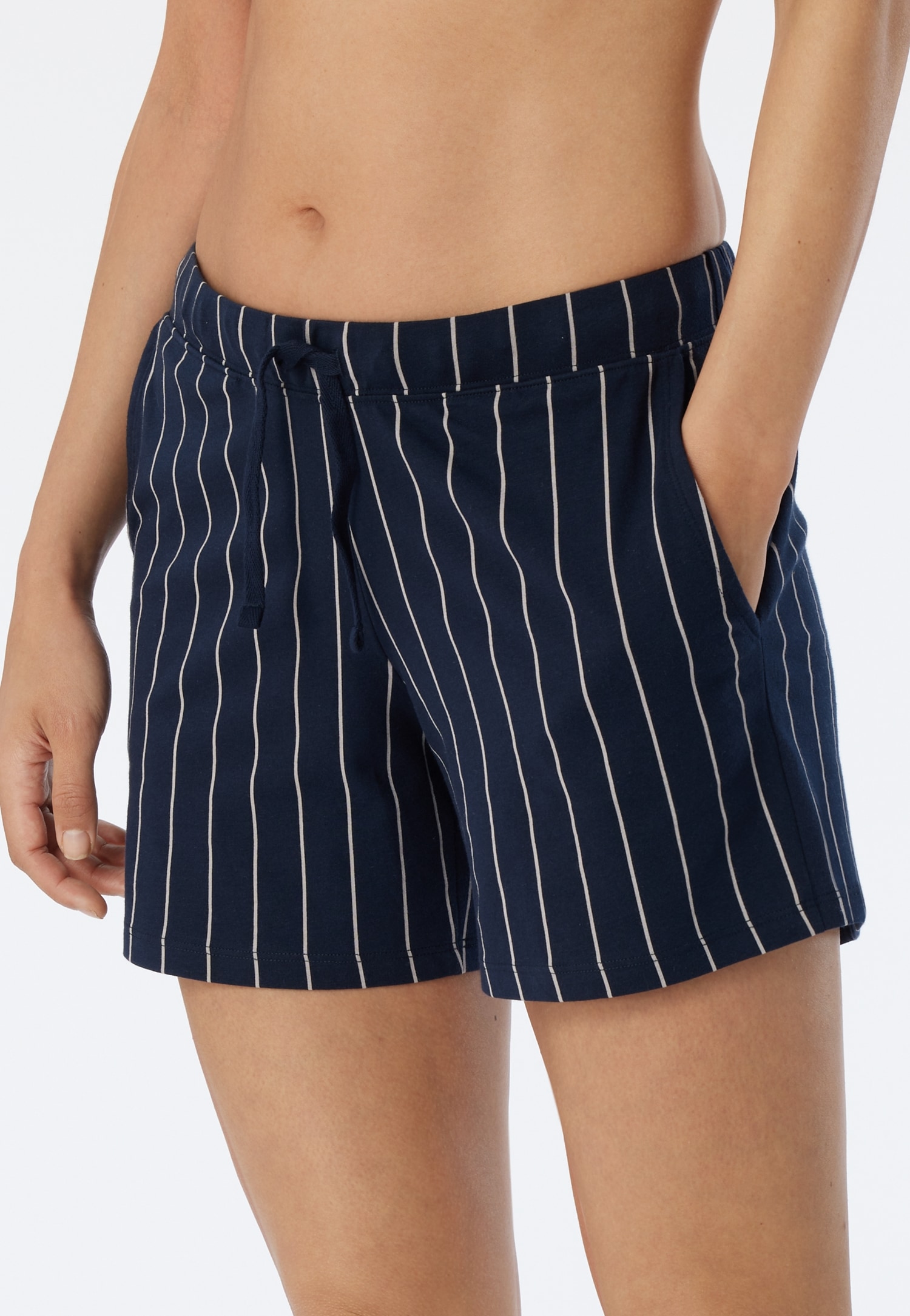 Schiesser Shorts »Mix + Relax« seitliche Taschen, Single Jersey, bequem, lockerer Schnitt