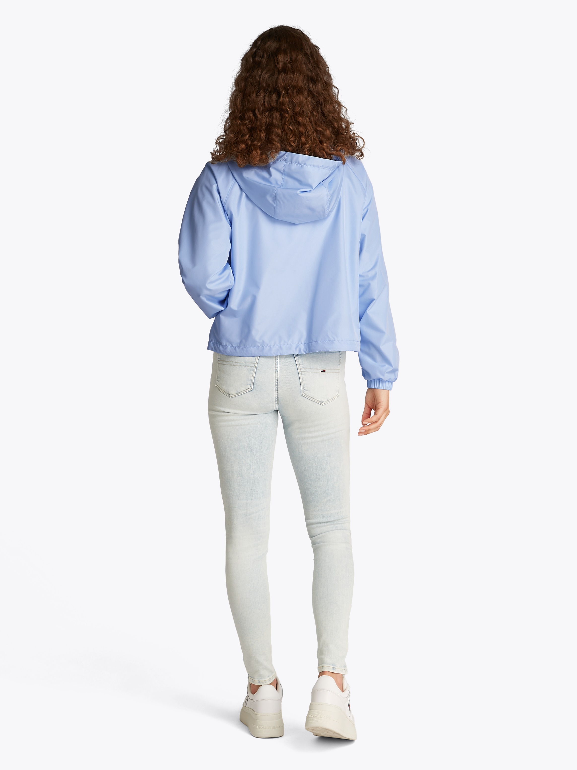 Tommy Jeans Windbreaker »TJW ESSENTIAL WINDBREAKER EXT«, mit Kapuze, mit Logodruck