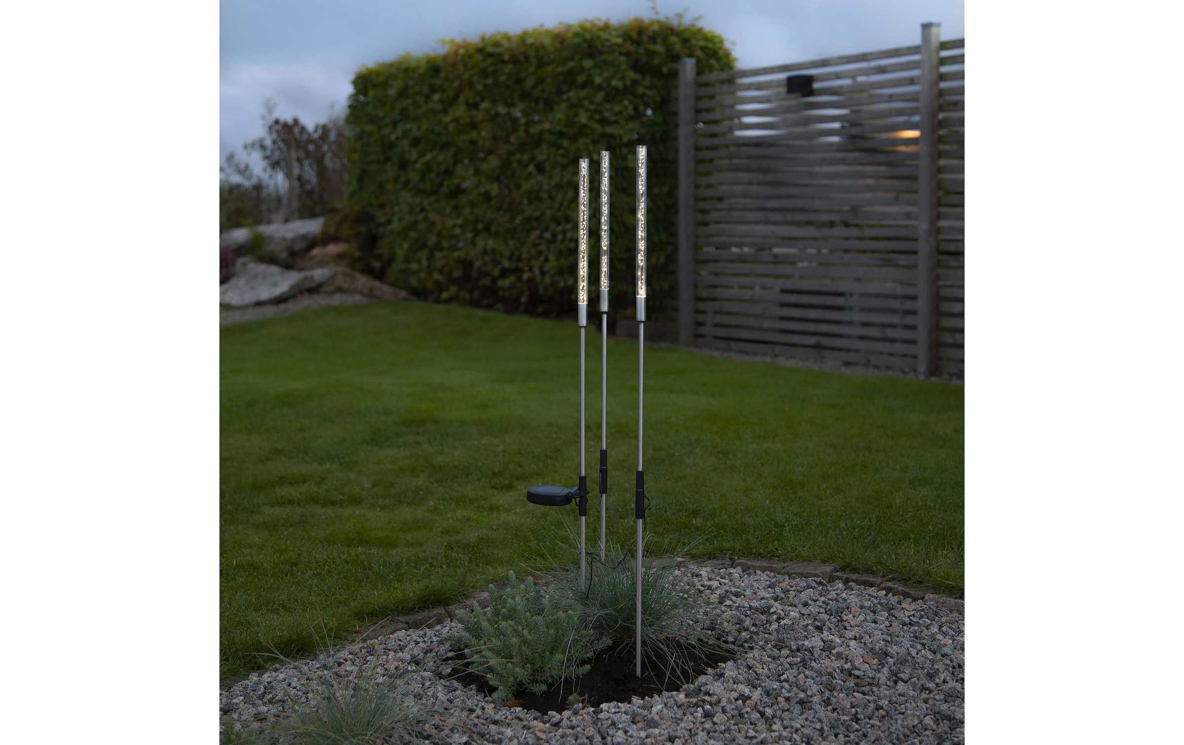 STAR TRADING Gartenleuchte »Solar Decoration Bubbly 3-pin«