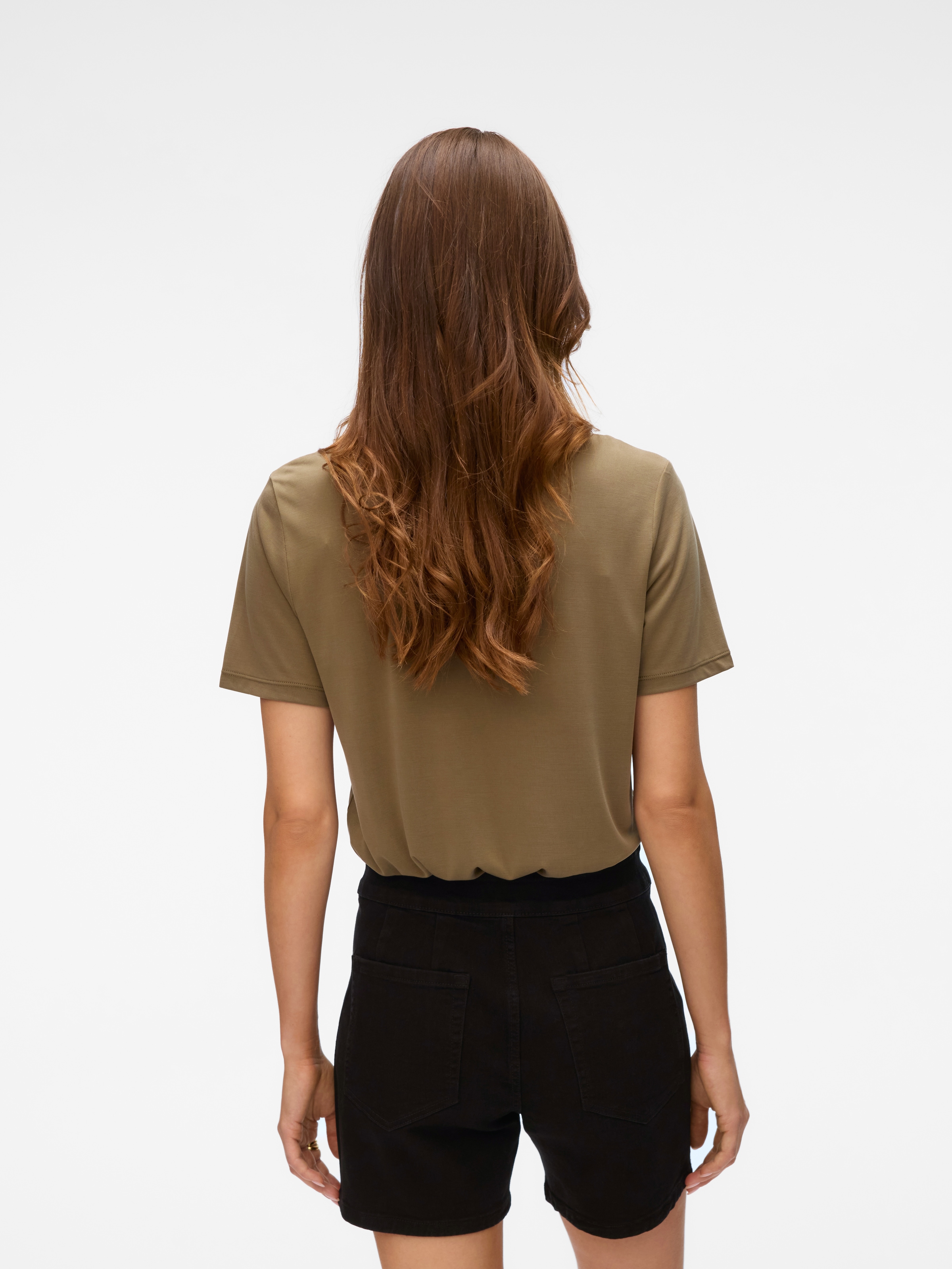 Vero Moda Kurzarmshirt »VMSAVANNAH LACE 2-WAY SS TOP JRS«
