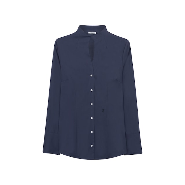 ❤ seidensticker Klassische Bluse »Schwarze Rose«, Langarm Kragen Uni kaufen  im Jelmoli-Online Shop