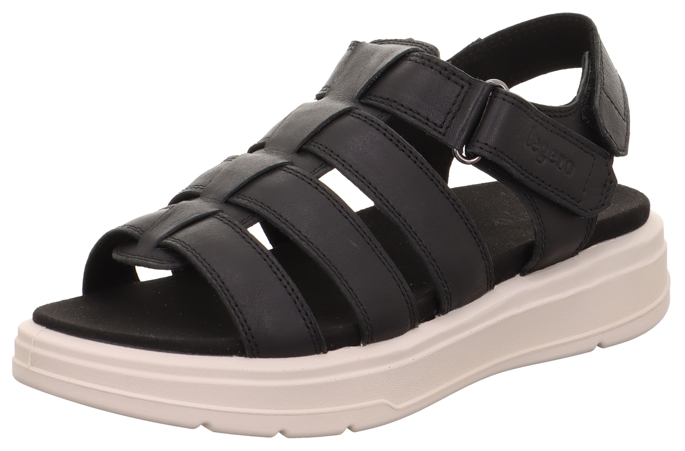 Legero Sandale »SUNWALKER«, Sommerschuh, Sandalette, Klettschuh, mit breiten Riemen