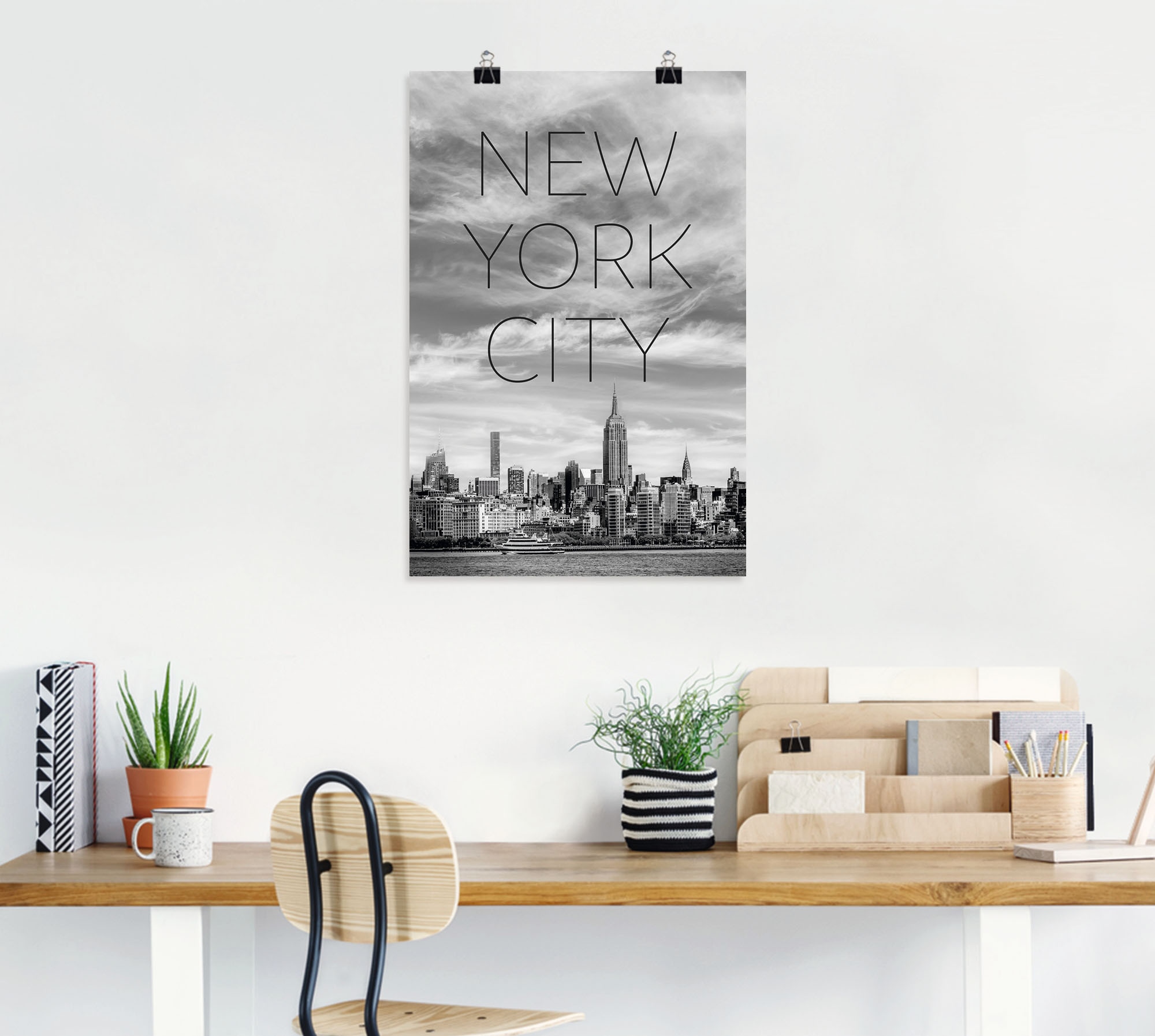 Poster Leinwandbild, »NYC York, bestellen online Alubild, Wandaufkleber St.), Wandbild Midtown oder Artland Jelmoli-Versand New | Manhattan«, versch. (1 in Grössen als