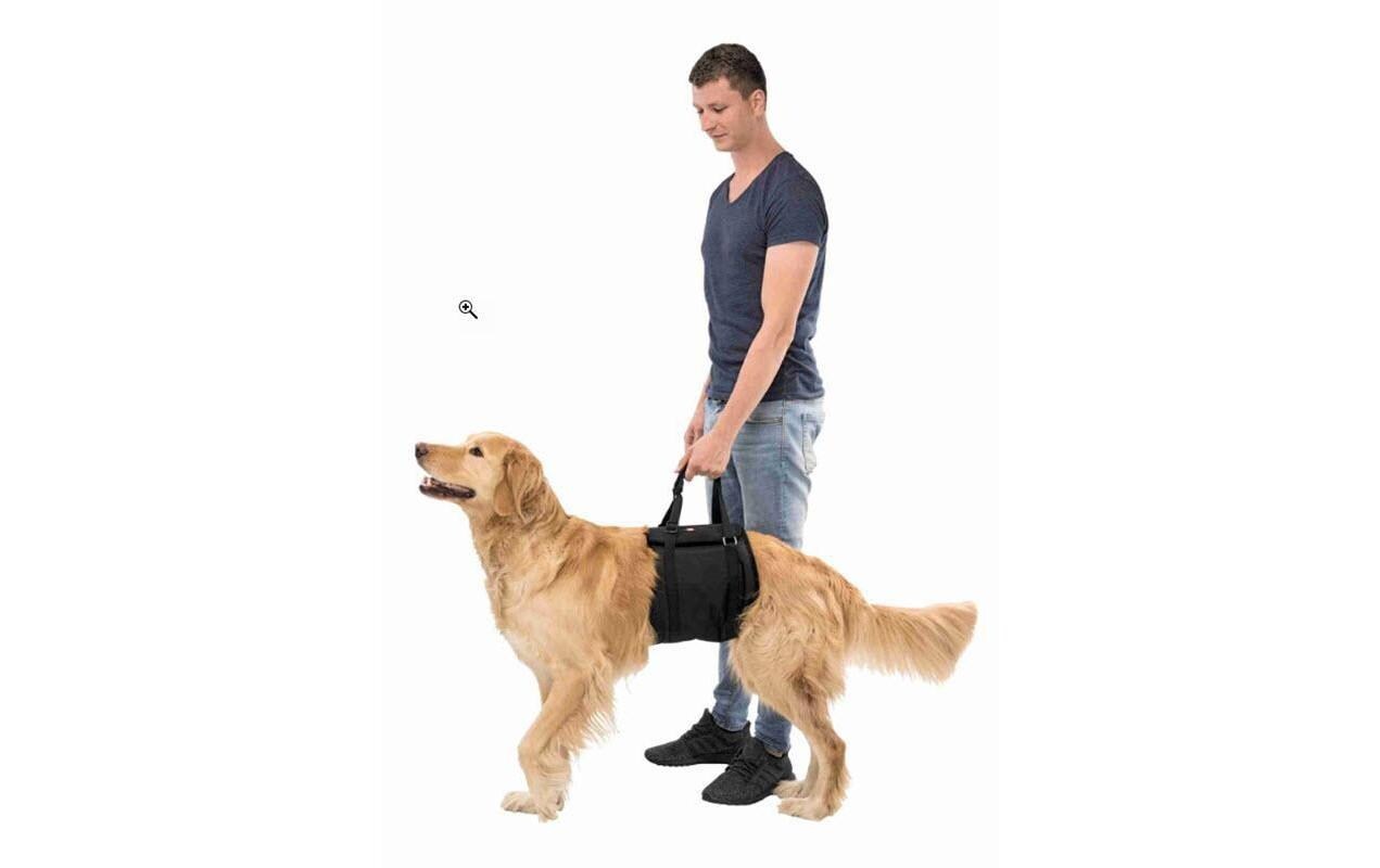 TRIXIE Hunde-Geschirr "Trixie Hebehilfe, XL: 85–95 cm, schwarz" Polyester