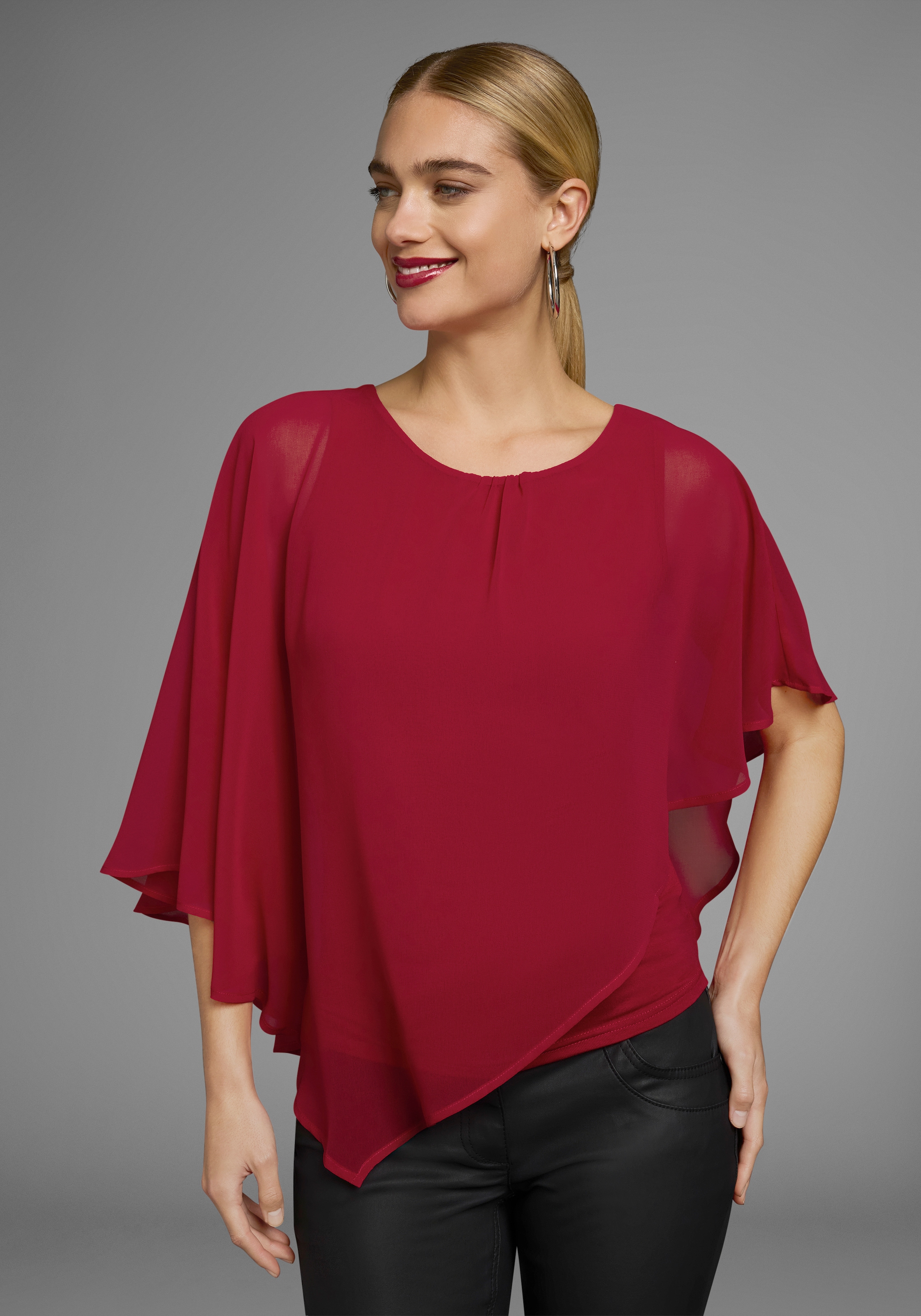Laura Scott Chiffonbluse, für festliche Anlässe