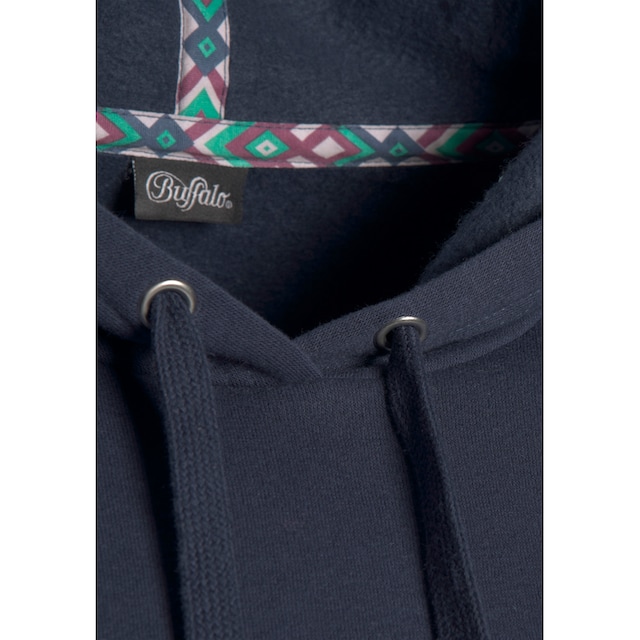 auf Rücken, Loungeanzug online bestellen Jelmoli-Versand bei Druck Buffalo Schweiz Kapuzensweatshirt, mit dem