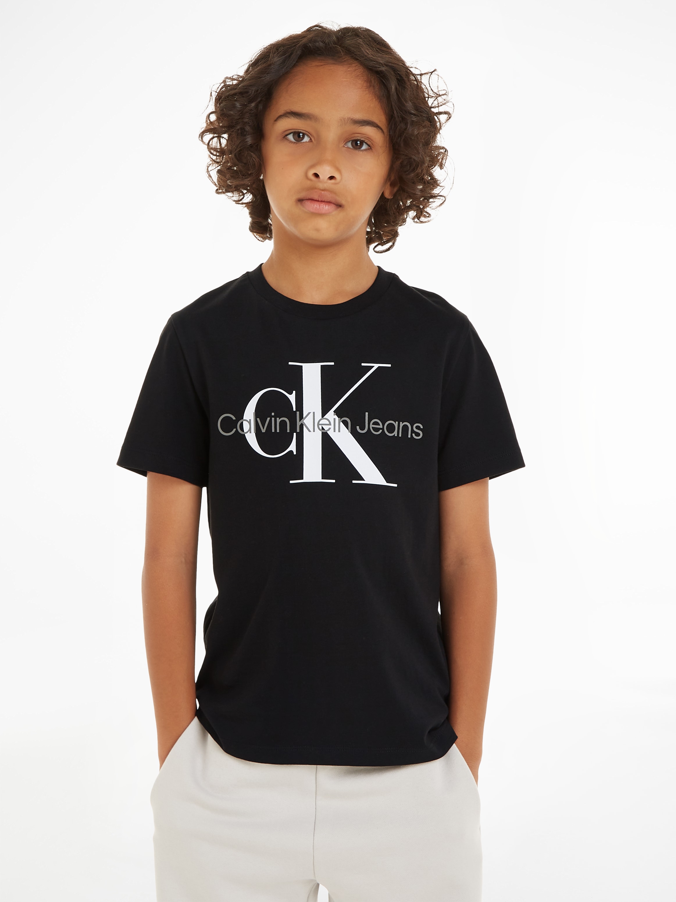 MONOGRAM Klein Jahre ✵ Jeans bis Calvin ordern »CK Kinder günstig T-Shirt T-SHIRT«, | 16 Jelmoli-Versand SS für