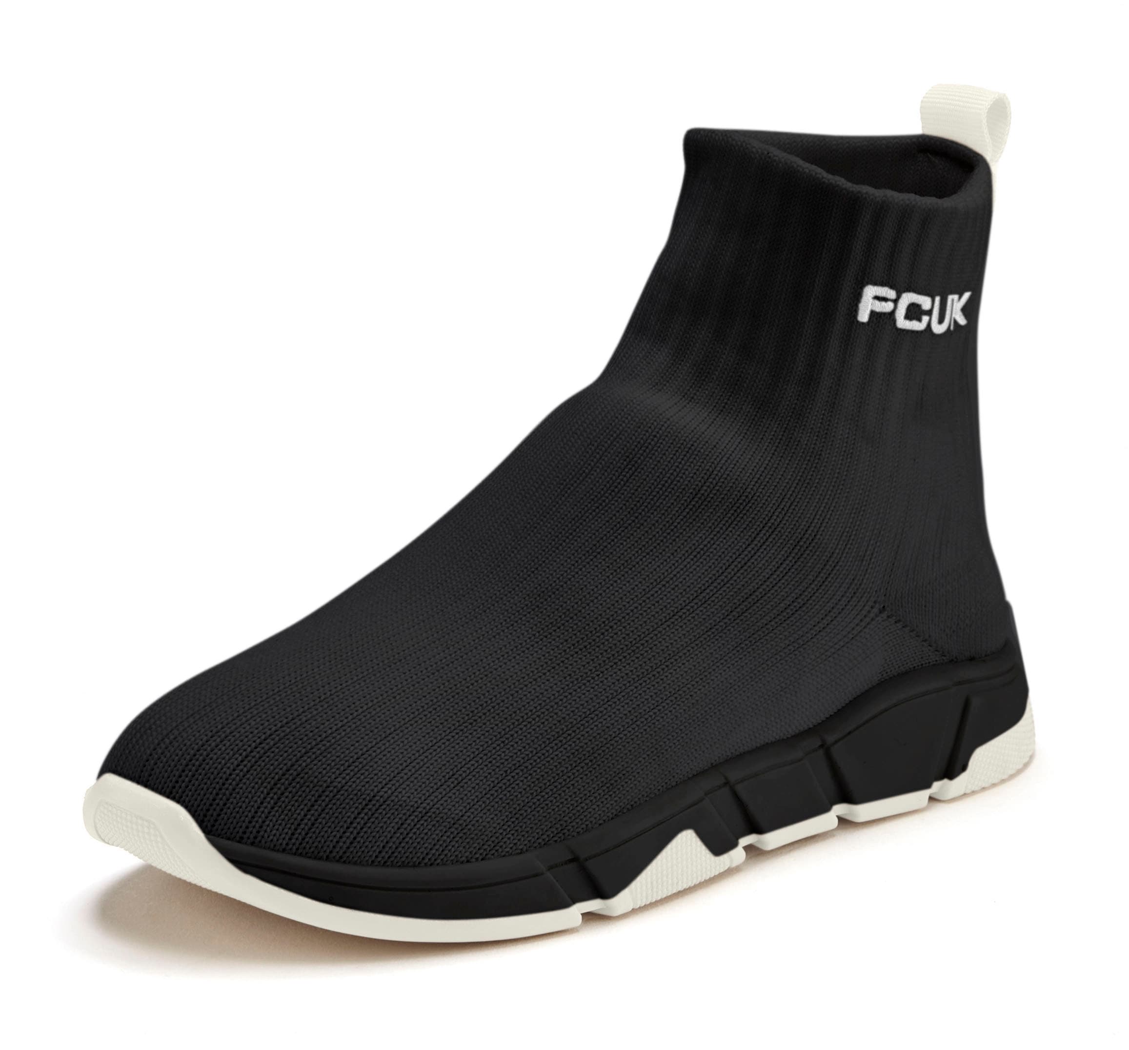 FCUK Sneaker »Sock Boot,«, Freizeitschuh, Sock Sneaker, High Top Sneaker, Stiefelette, Halbschuh