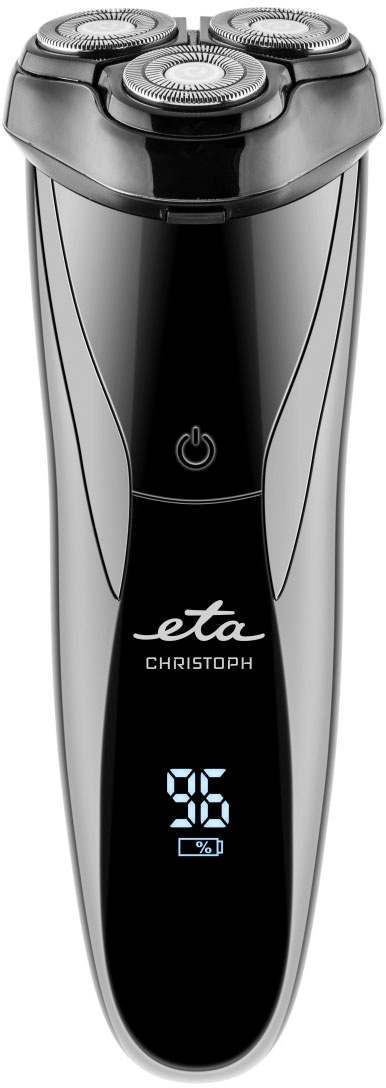 eta Elektrorasierer »Christoph, ETA334390000«, 1 St. Aufsätze, ausklappbarer Langhaarschneider, mit integriertem Haarschneider