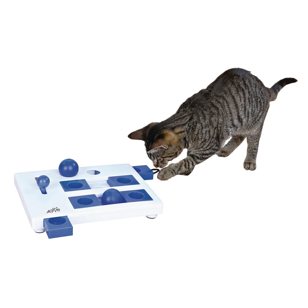 TRIXIE Tier-Intelligenzspielzeug »Cat Activity Brain Mover, 25 × 20cm«, Kunststoff