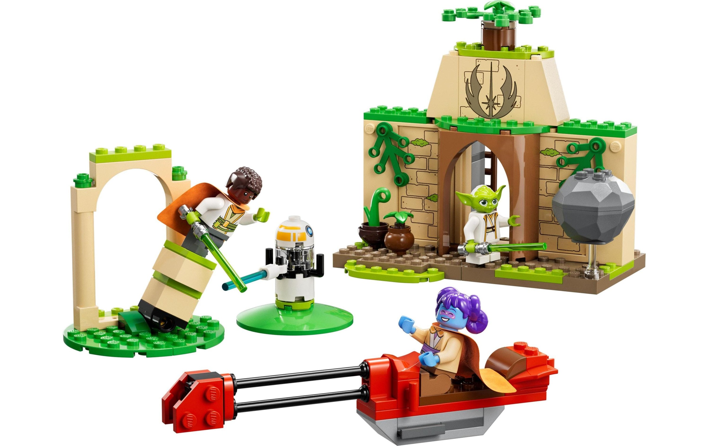 LEGO® Spielbausteine »Star Wars Tenoo Jedi Temple 7«, (124 St.)