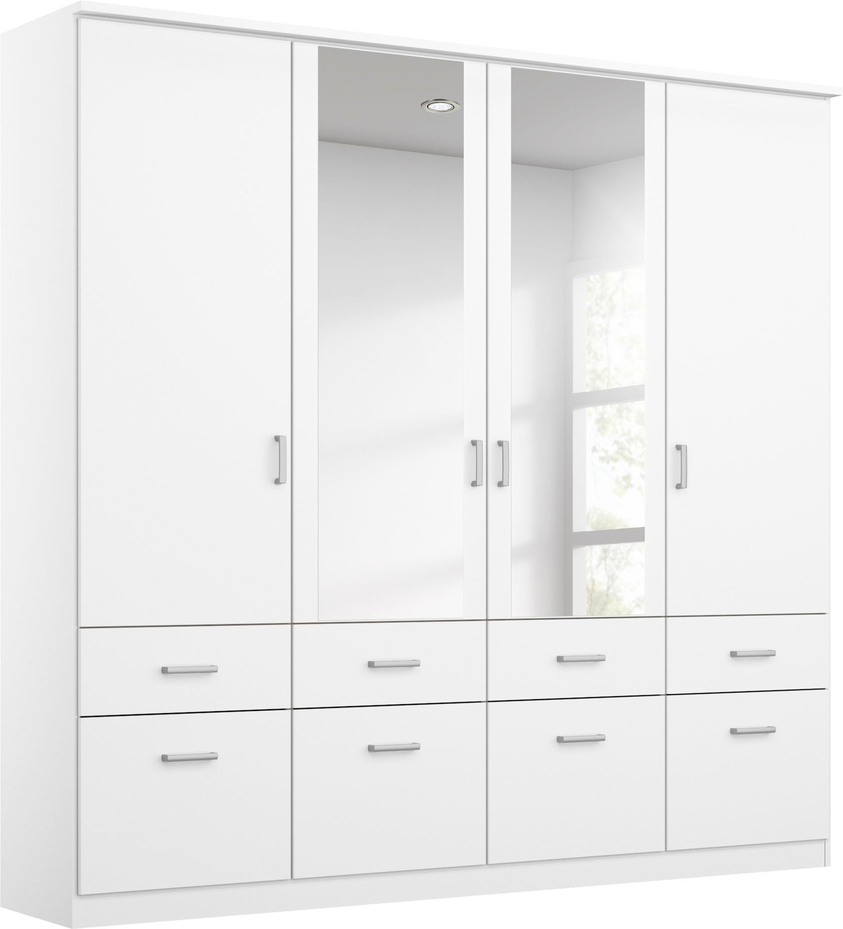 rauch Kleiderschrank »Kleiderschrank Schrank Garderobe deckenhoher Schrank BREMEN«, in vielen Farben und Ausführungen MADE IN GERMANY