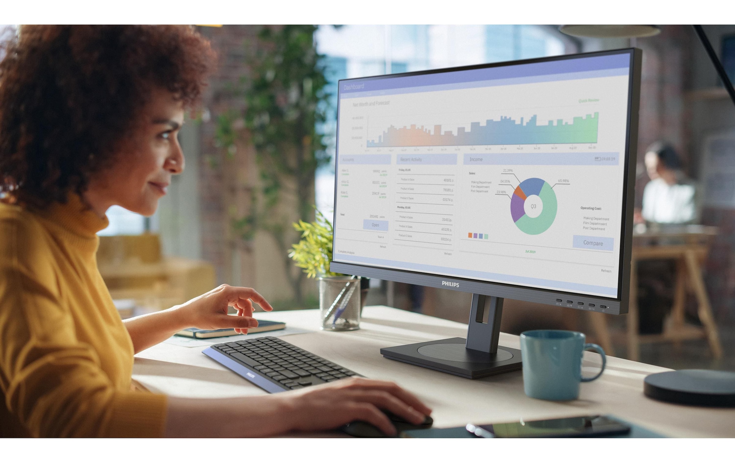 Philips LED-Monitor »27B1N3800/00«, 68,31 cm/27 Zoll, 3840 x 2160 px, 4K Ultra HD, 60 Hz