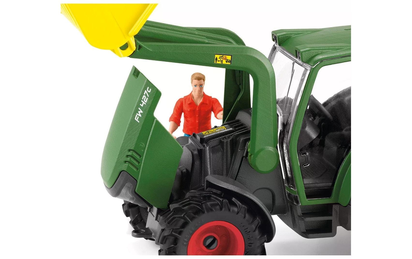 Schleich® Spielwelt »Farm World Traktor mit Anhänger«