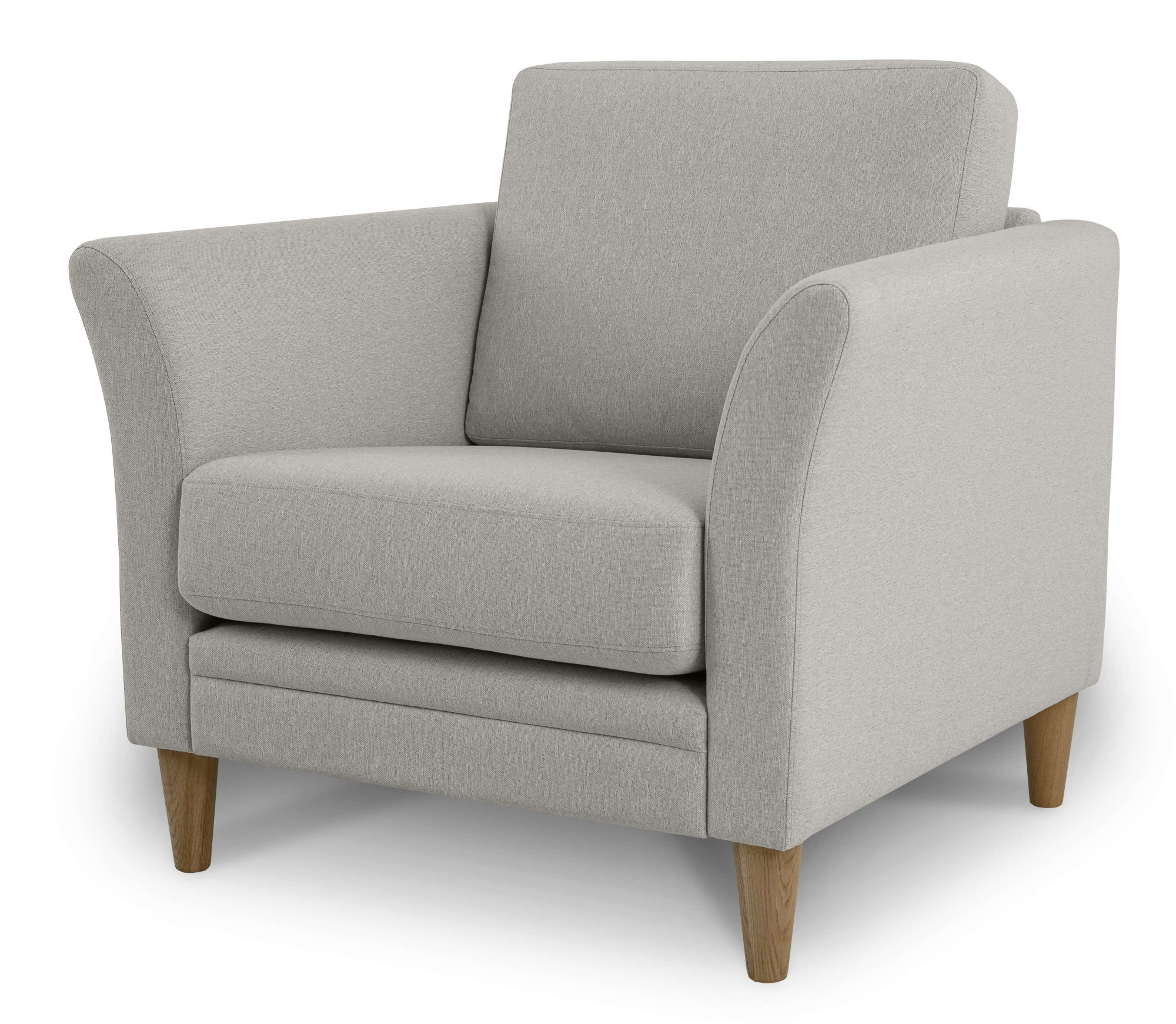 Home affaire Sessel »Arellano, Breite 93 cm«, klassisches Design, mit Massivholzfüssen, Webstoff fein