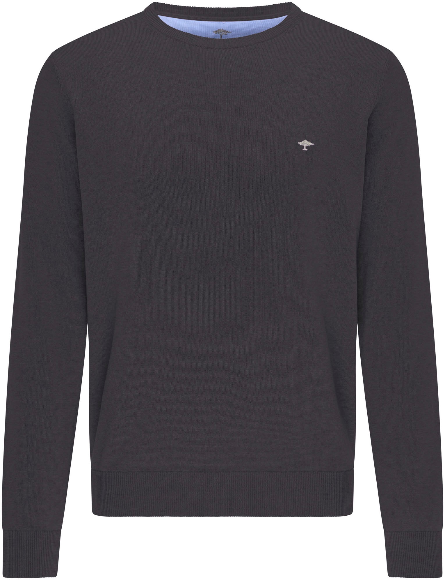 FYNCH-HATTON Strickpullover »FYNCH-HATTON Langarmpullover« mit Logostickerei
