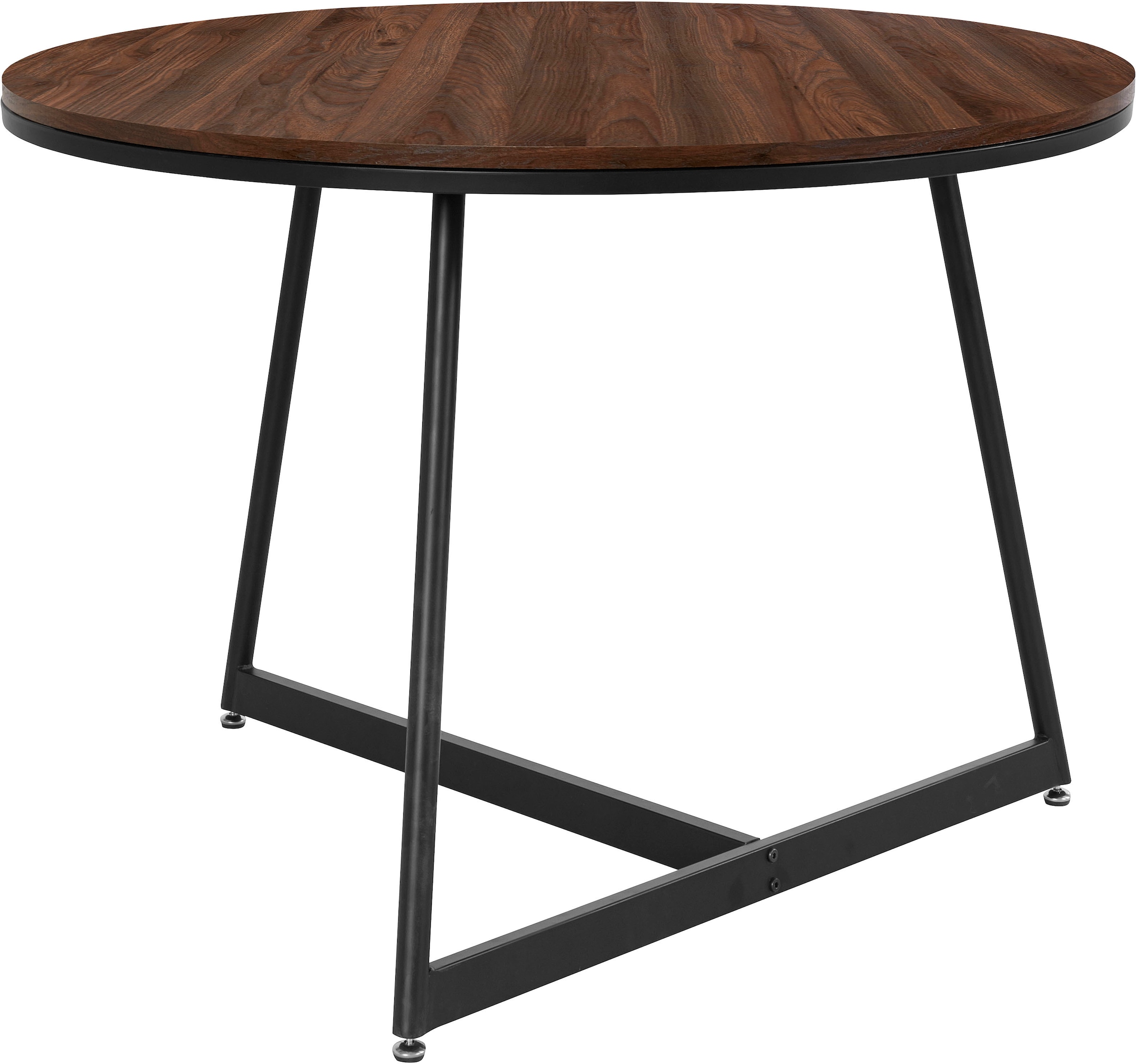 »Adak«, cm Struktur, 78 | St.), in Tischplatte fühlbare Walnussoptik (1 andas shoppen Höhe mit Jelmoli-Versand Esstisch mit online
