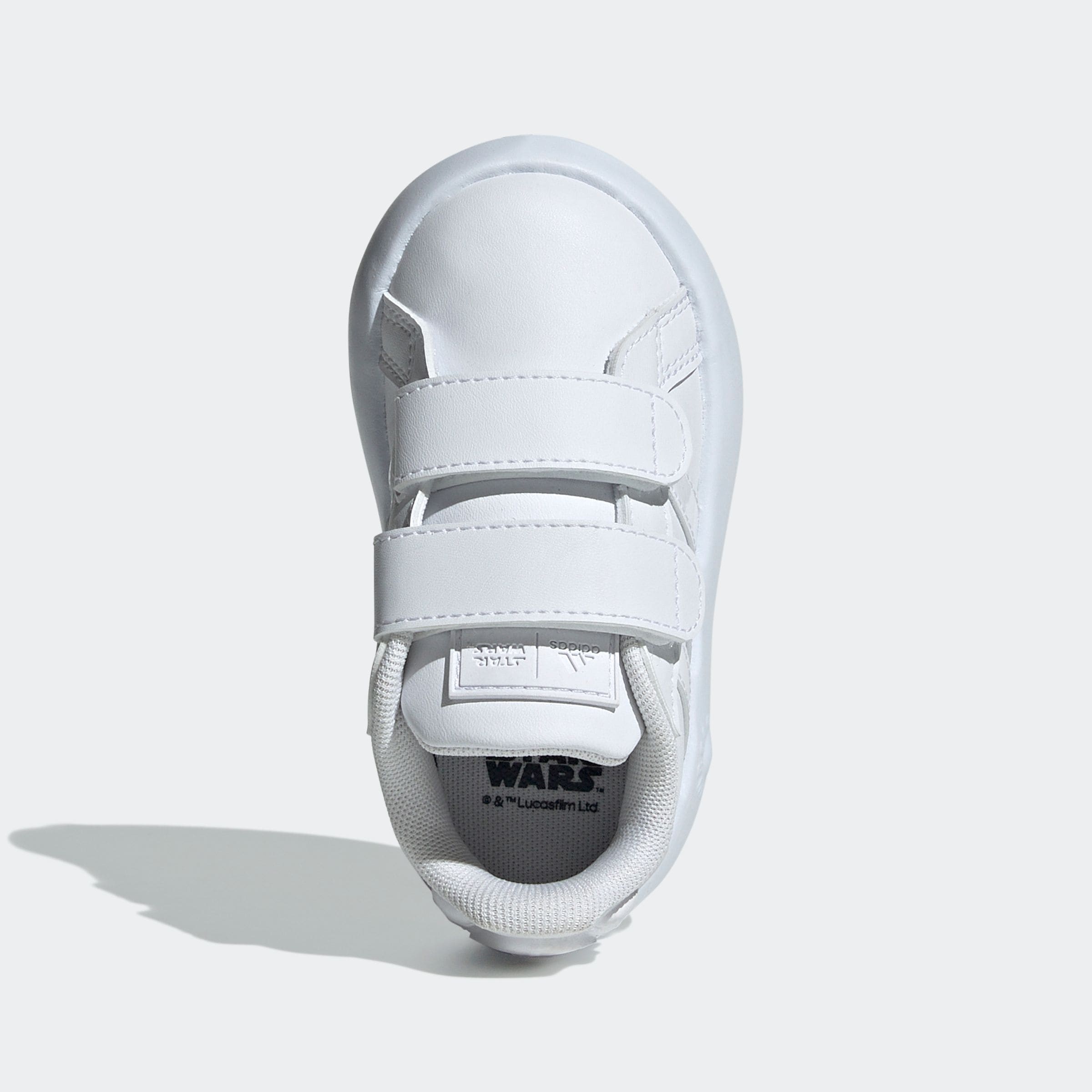 adidas Sportswear Klettschuh »ADIDAS STAR WARS KIDS GRAND COURT 2.0 SCHUH«, Design auf den Spuren des adidas Superstar, für Kinder