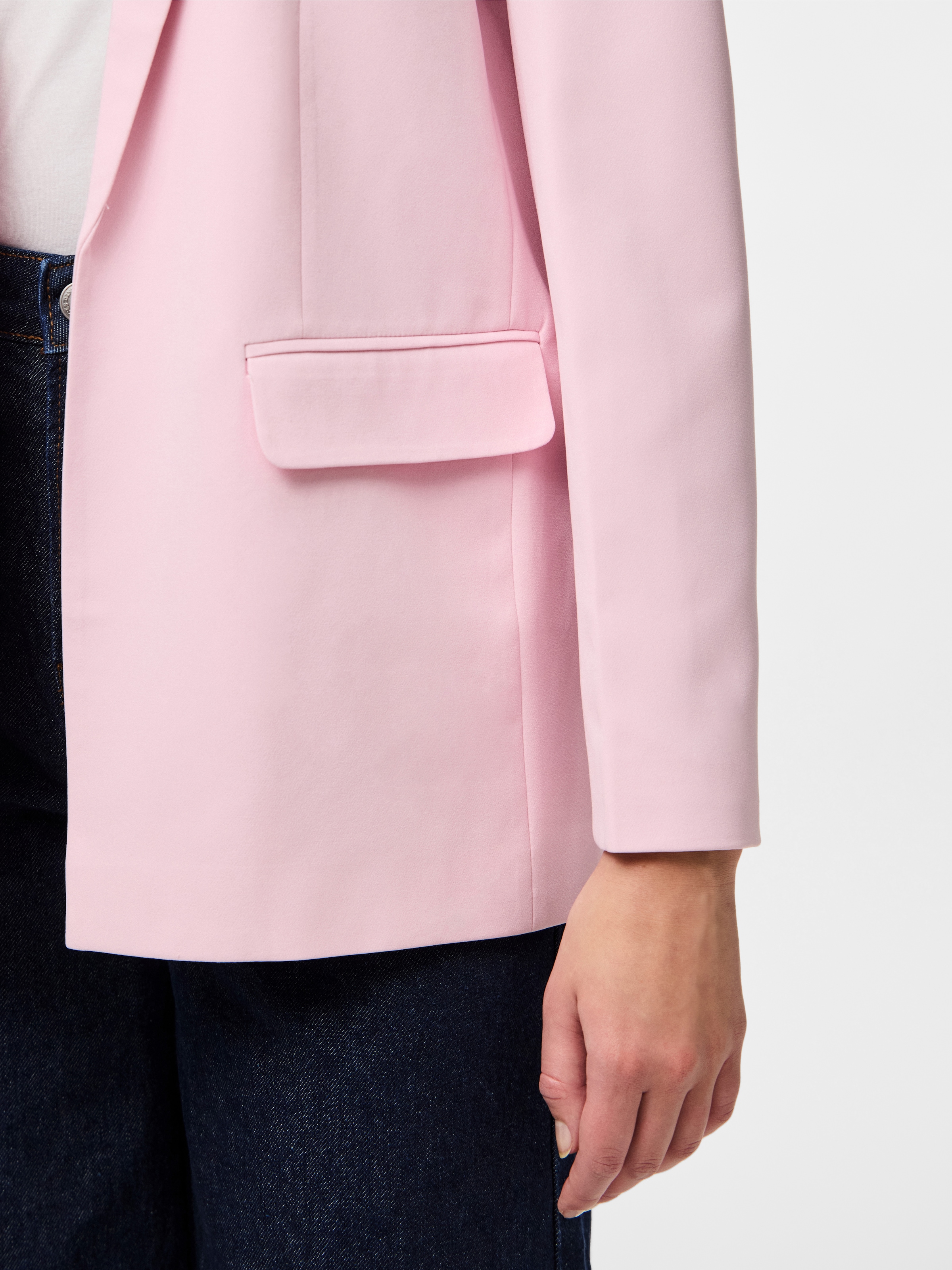 pieces Longblazer »PCBOSELLA LS LOOSE BLAZER NOOS«, in leichter Oversize Form