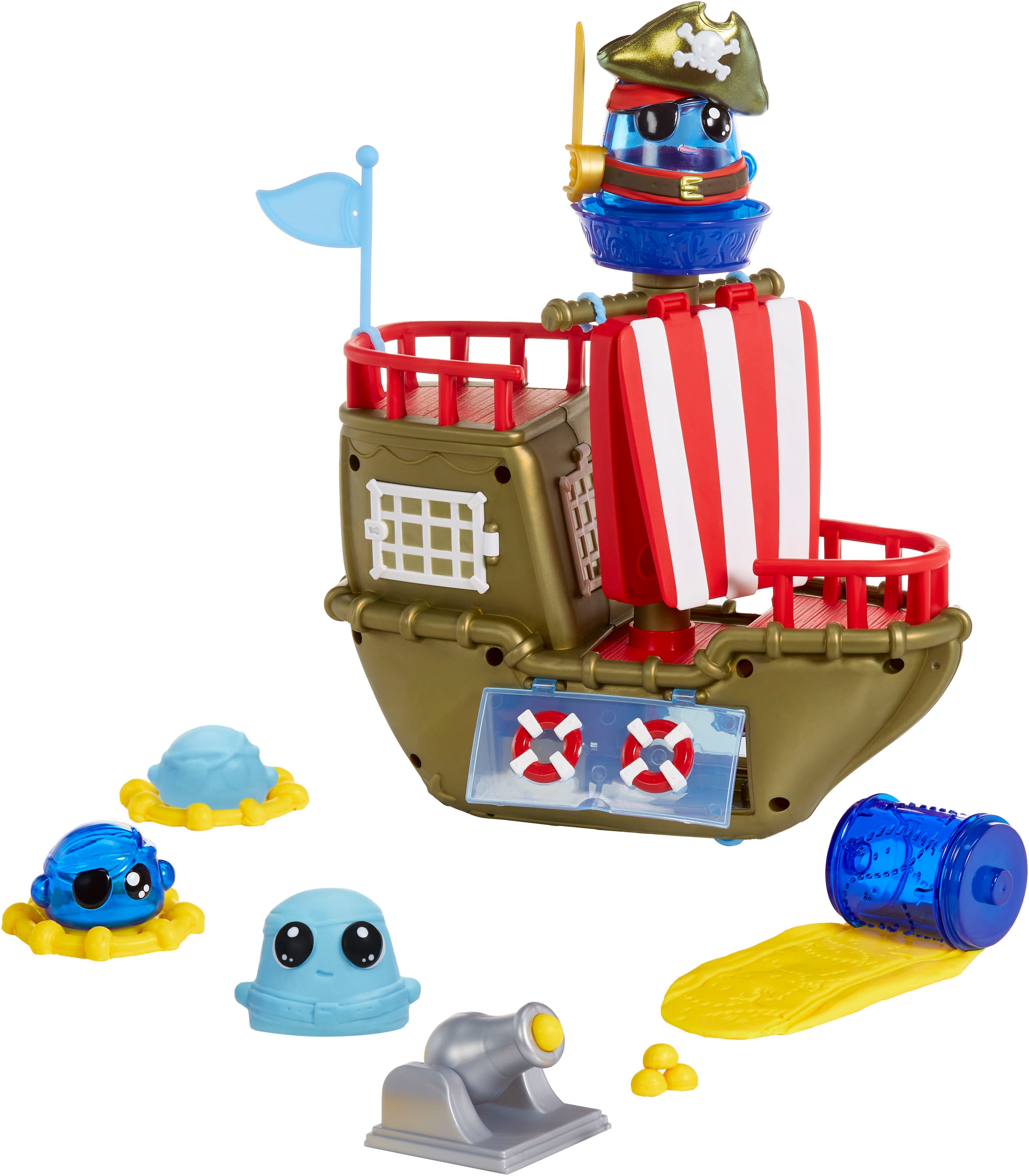 DOHKINS Knetform-Set "DohKins Pirate Ship" Knete mit Duft