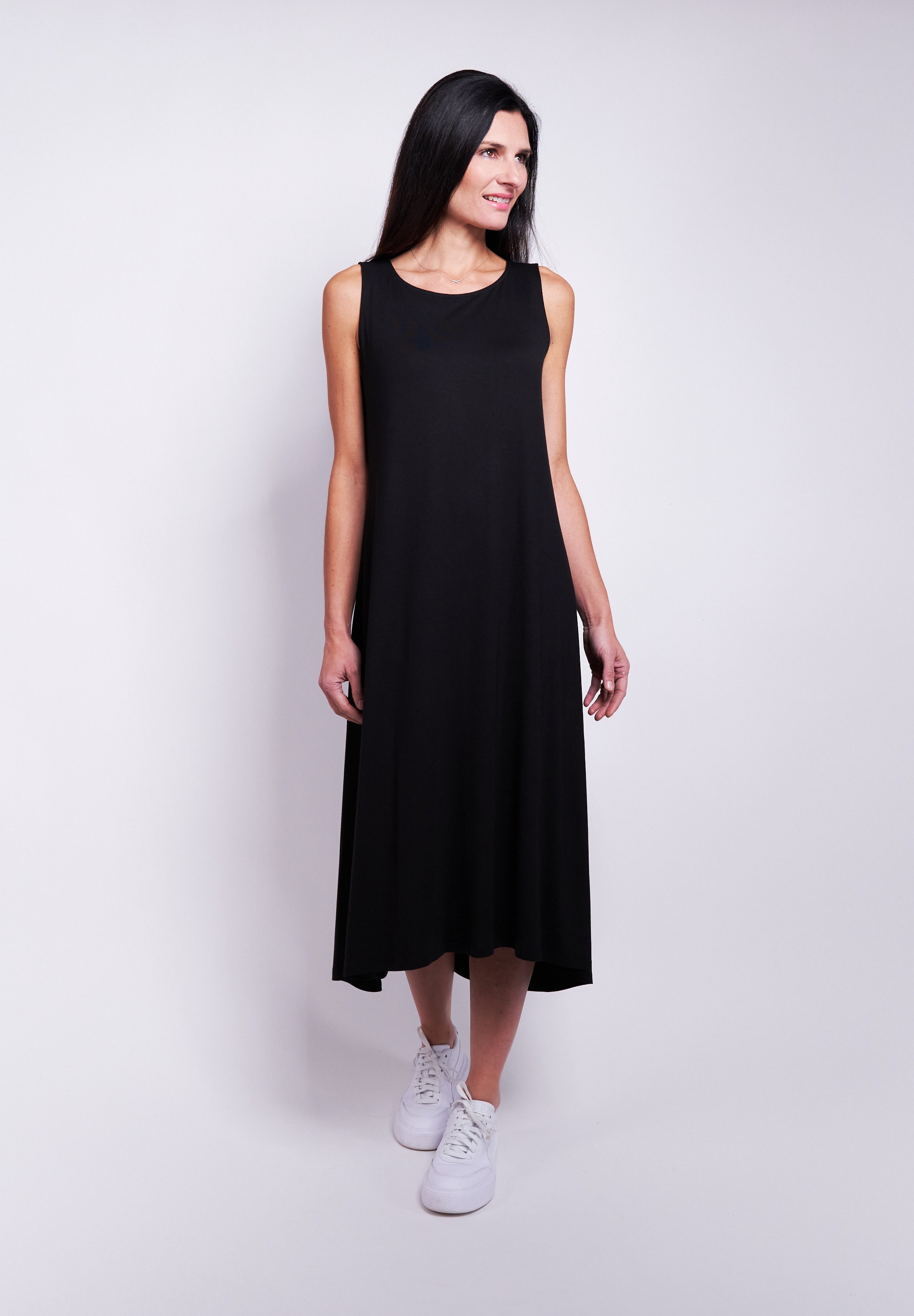 Seidel Moden Midikleid, ärmellos, aus Viskose - MADE IN GERMANY