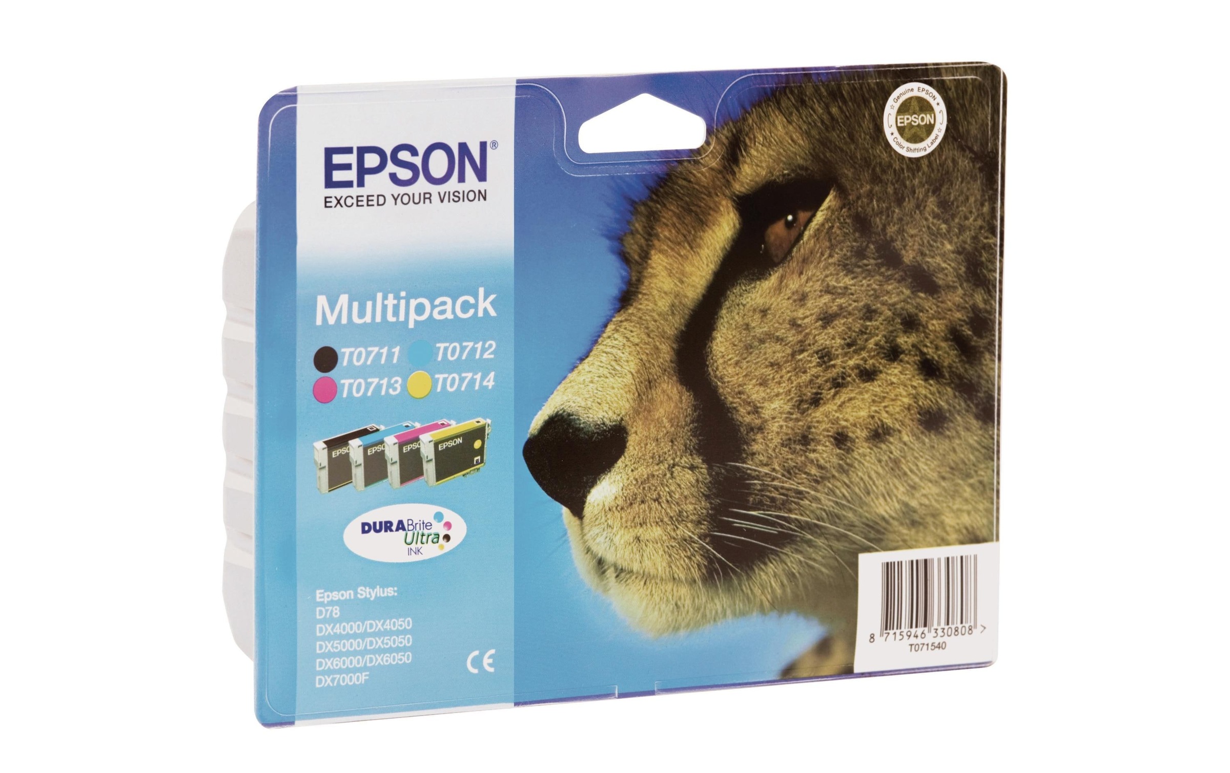 Epson Tintenpatrone »C13T07154012«