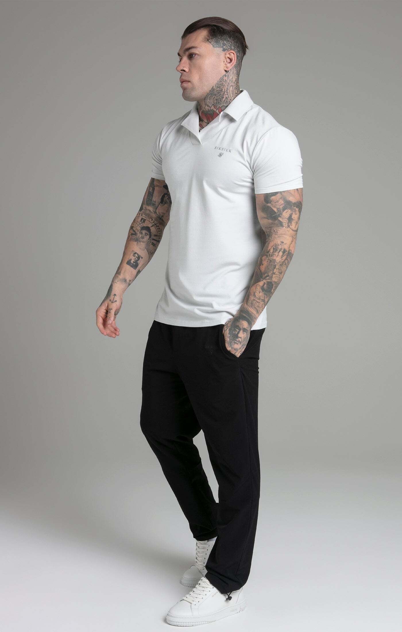Siksilk Poloshirt »Siksilk Polos Smart Revere Polo«