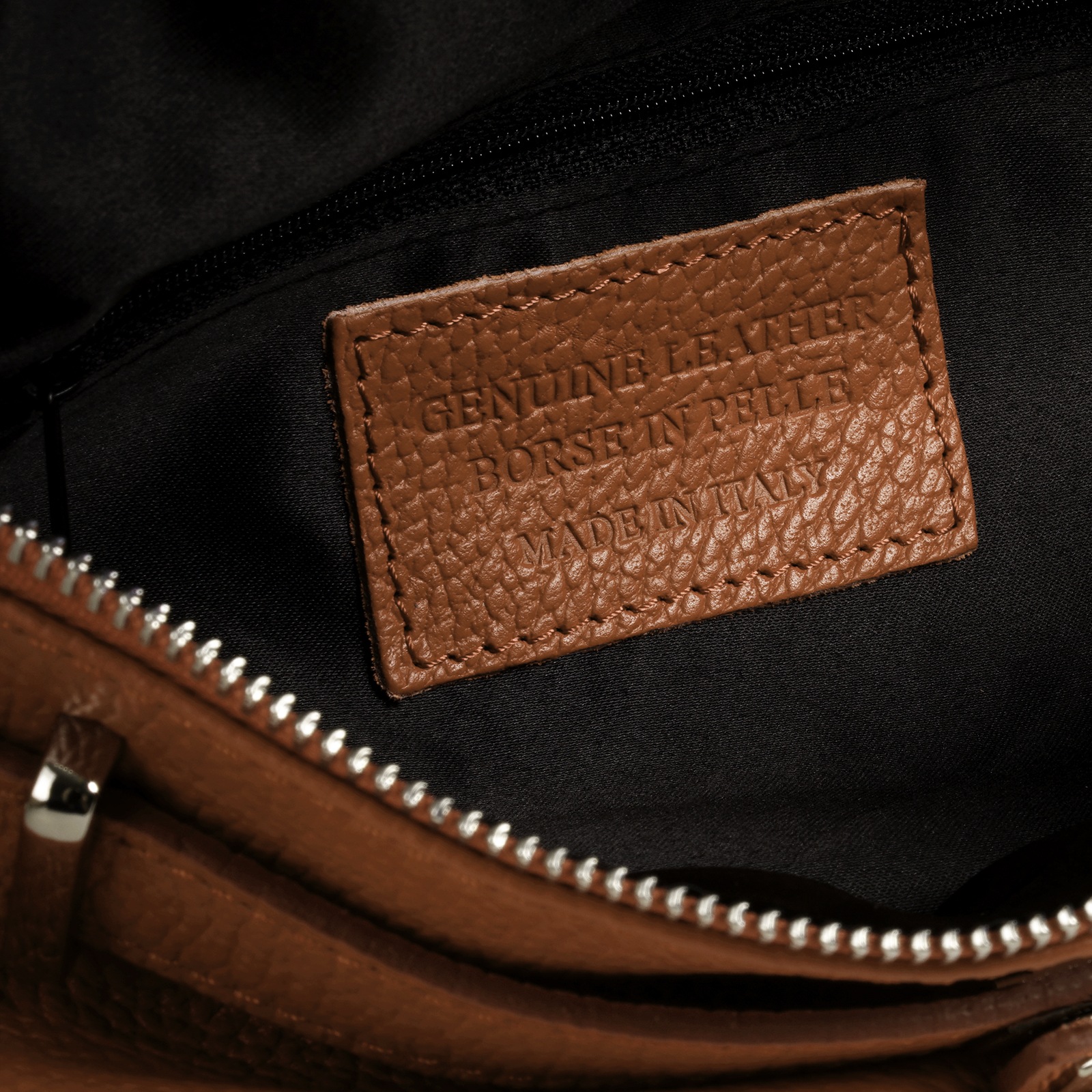 Samantha Look Gürteltasche, echt Leder, Made in Italy