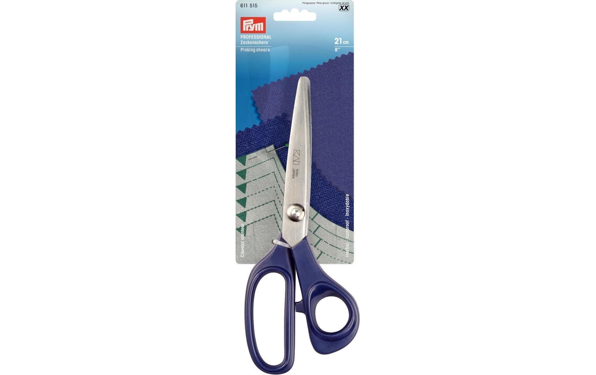 Prym Haushaltsschere »Zackenschere Professional 21 cm, 1 Stück«, (1 tlg.)