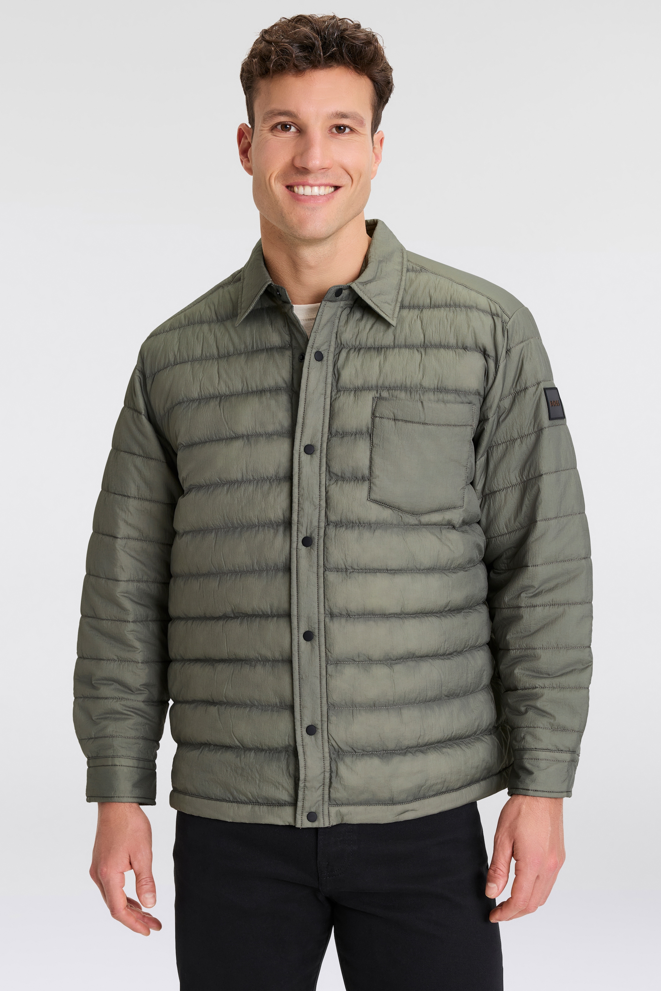 BOSS ORANGE Steppjacke »Lambizzo« mit Brusttasche