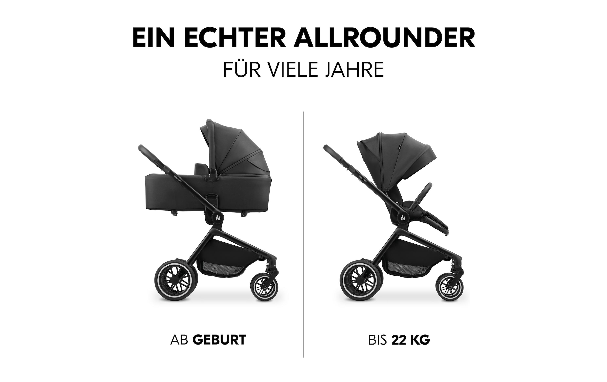 Hauck Kombi-Kinderwagen »Move N Care Set«, 22 kg