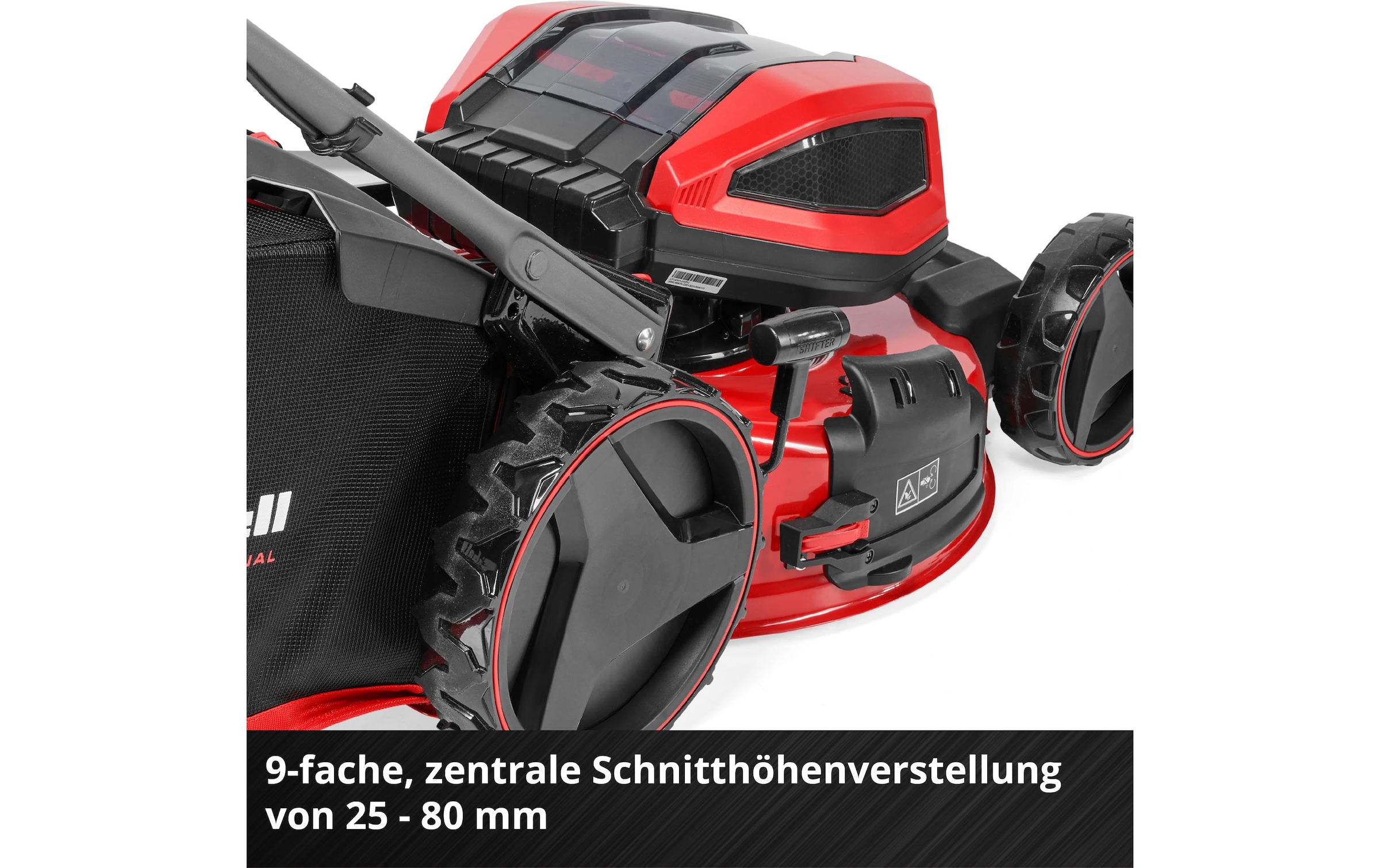 Einhell Akkurasenmäher »GP-CM 36/52 S Li BL Kit, 4 x 5.2Ah«