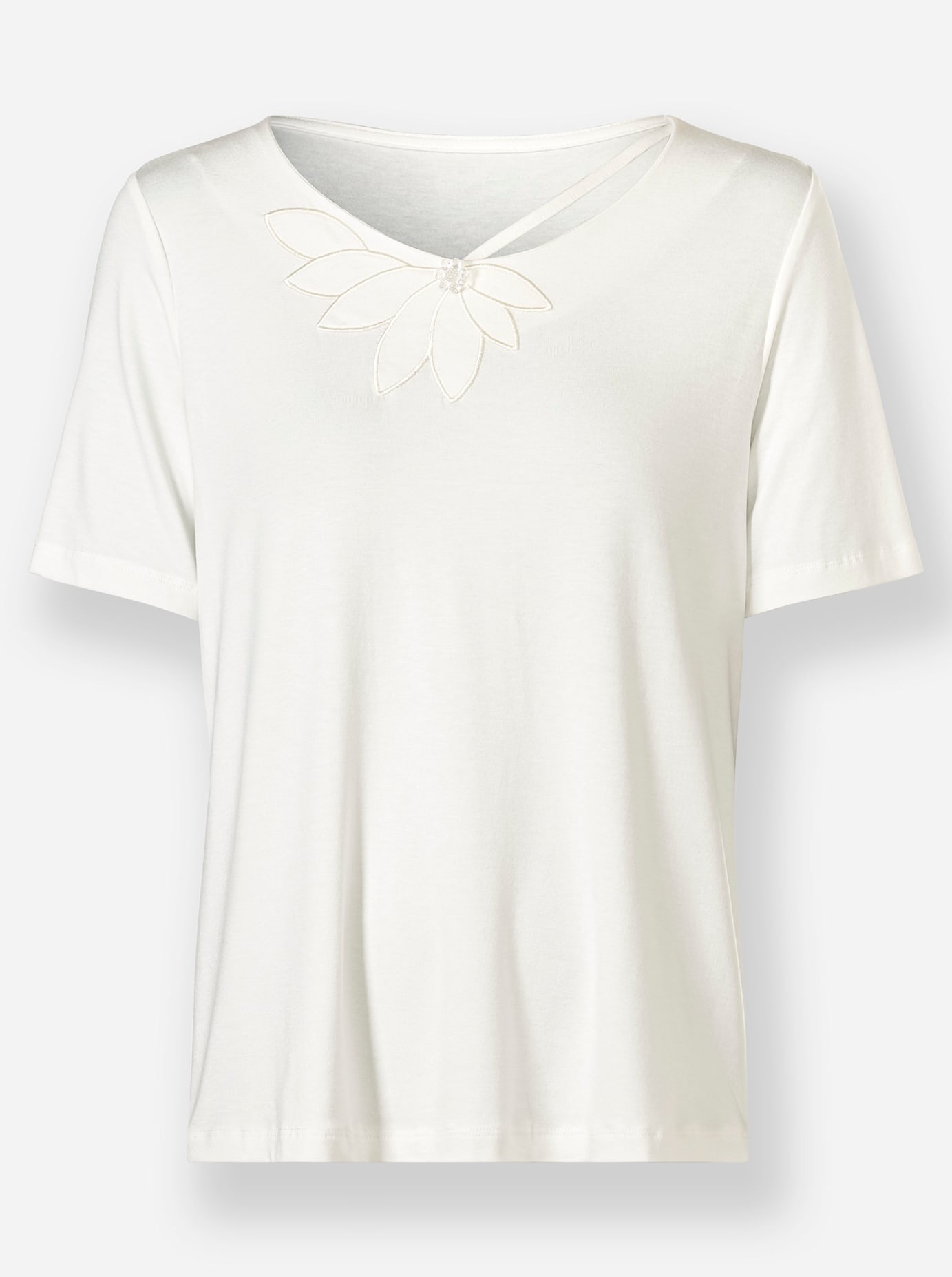 Lady Kurzarmshirt »Shirt«, (1 tlg.)