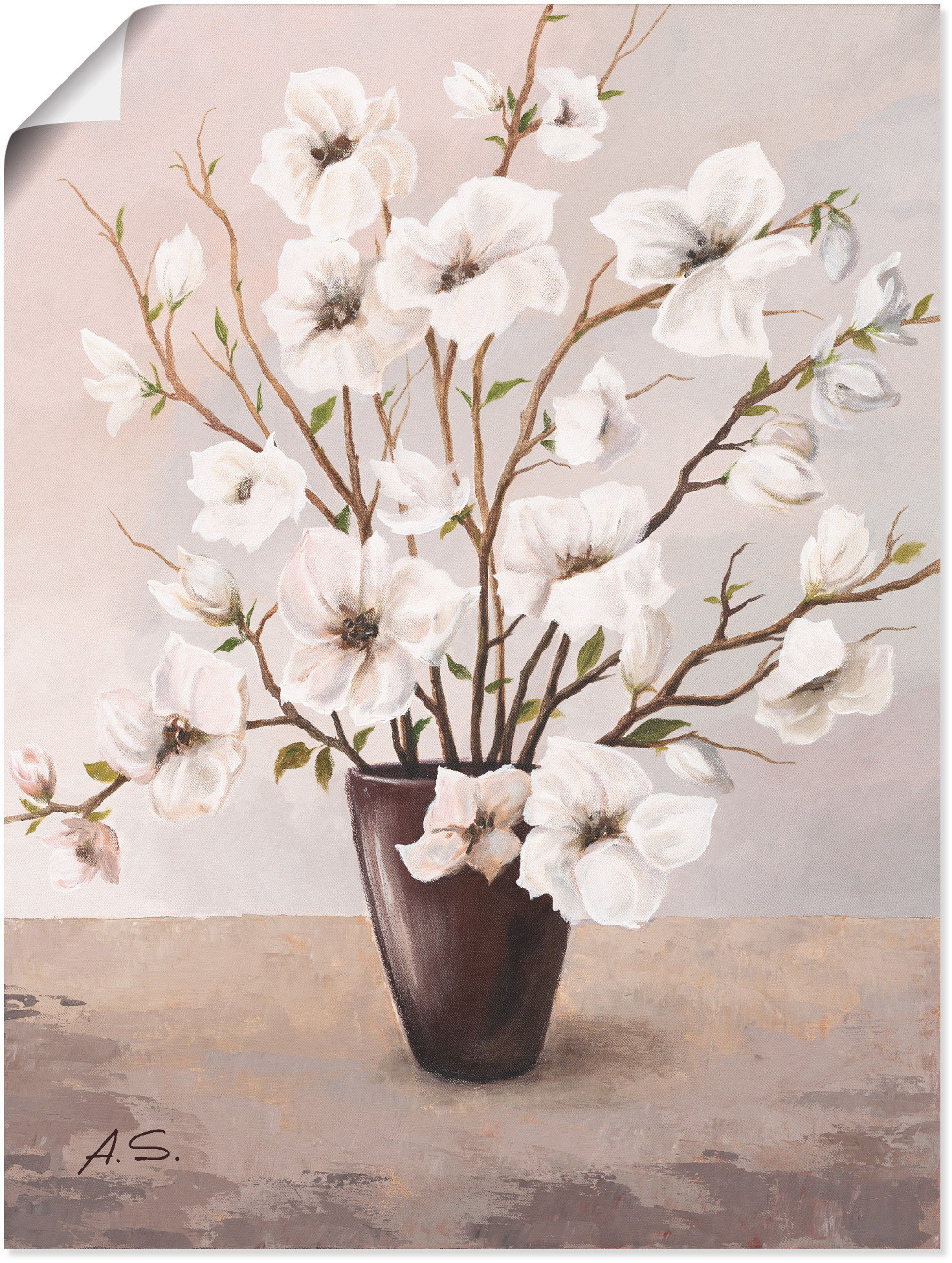 Artland Wandbild »Magie der Lotus-Blume«, | gebogen Optik 3D St.), (1 Blumen, kaufen online Jelmoli-Versand