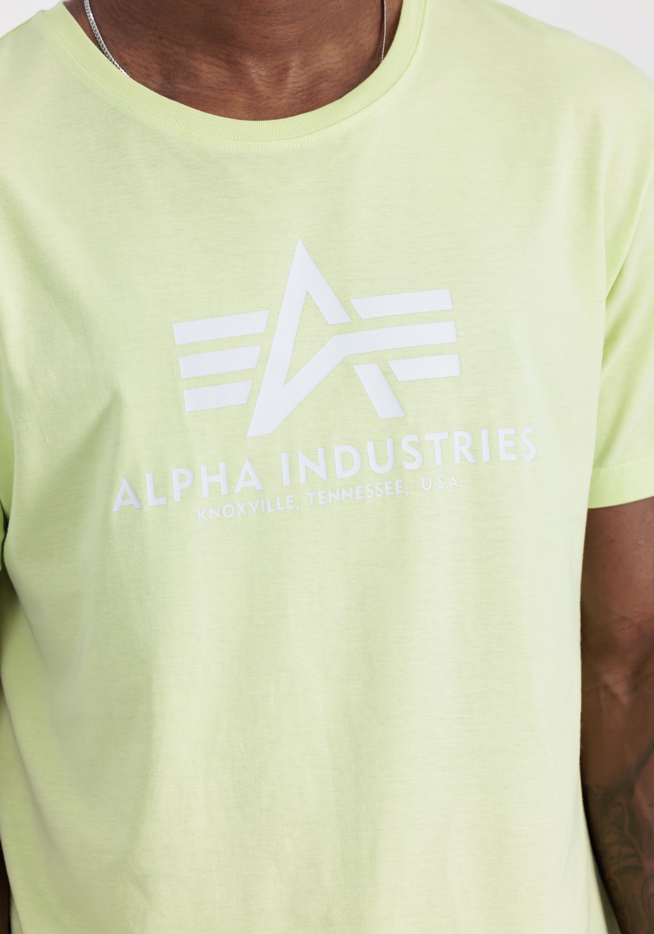 Alpha Industries T-Shirt »Alpha Industries Men - T-Shirts Basic T-Shirt BL«