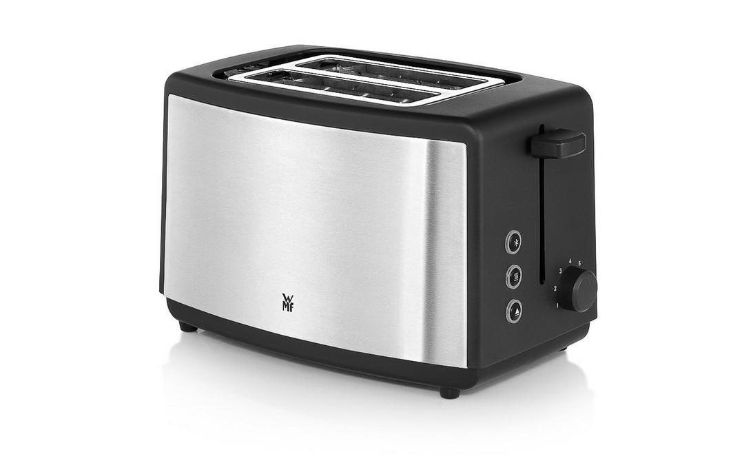 Toaster »BUENO Edition Silber/Schwarz«, 800 W