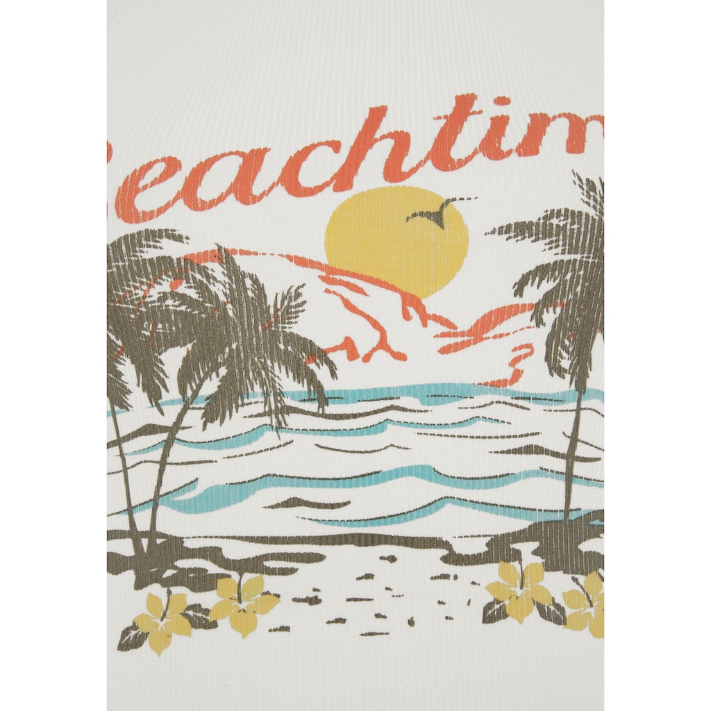 Beachtime Tanktop, (Packung, 2 tlg.)