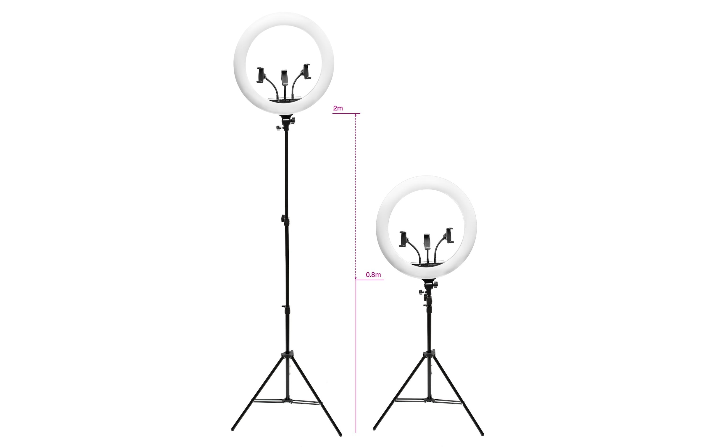 Rio LED Spiegelleuchte »LED-Ringlicht Make-up«