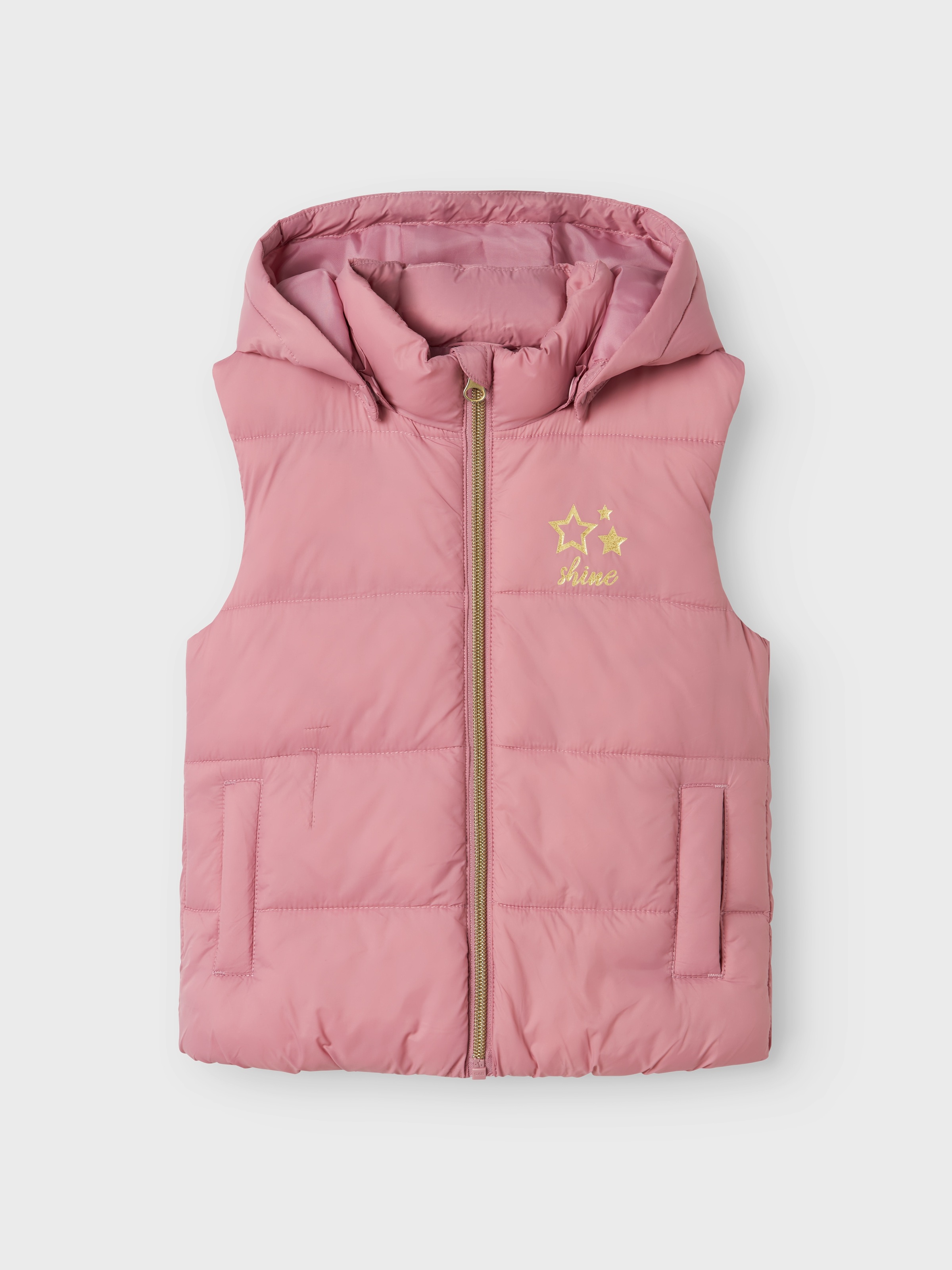 Name It Steppweste »NMFMONAY VEST PB« mit reflektierenden Details