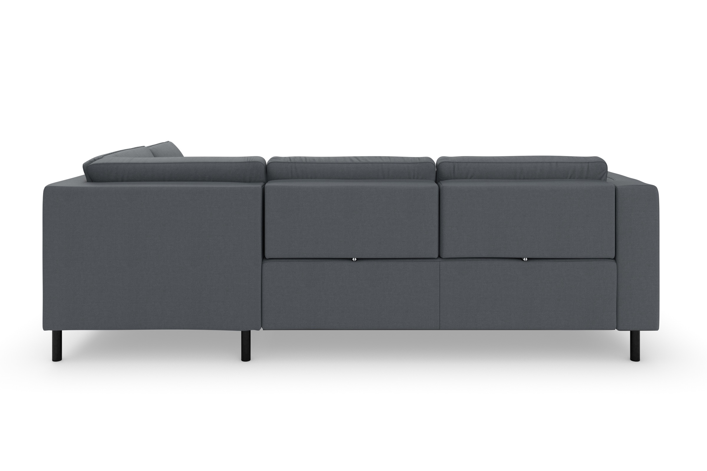 sit&more Ecksofa »Olsen L-Form«, inklusive Sitztiefenverstellung, wahlweise mit Bettfunktion, 15cm hoch