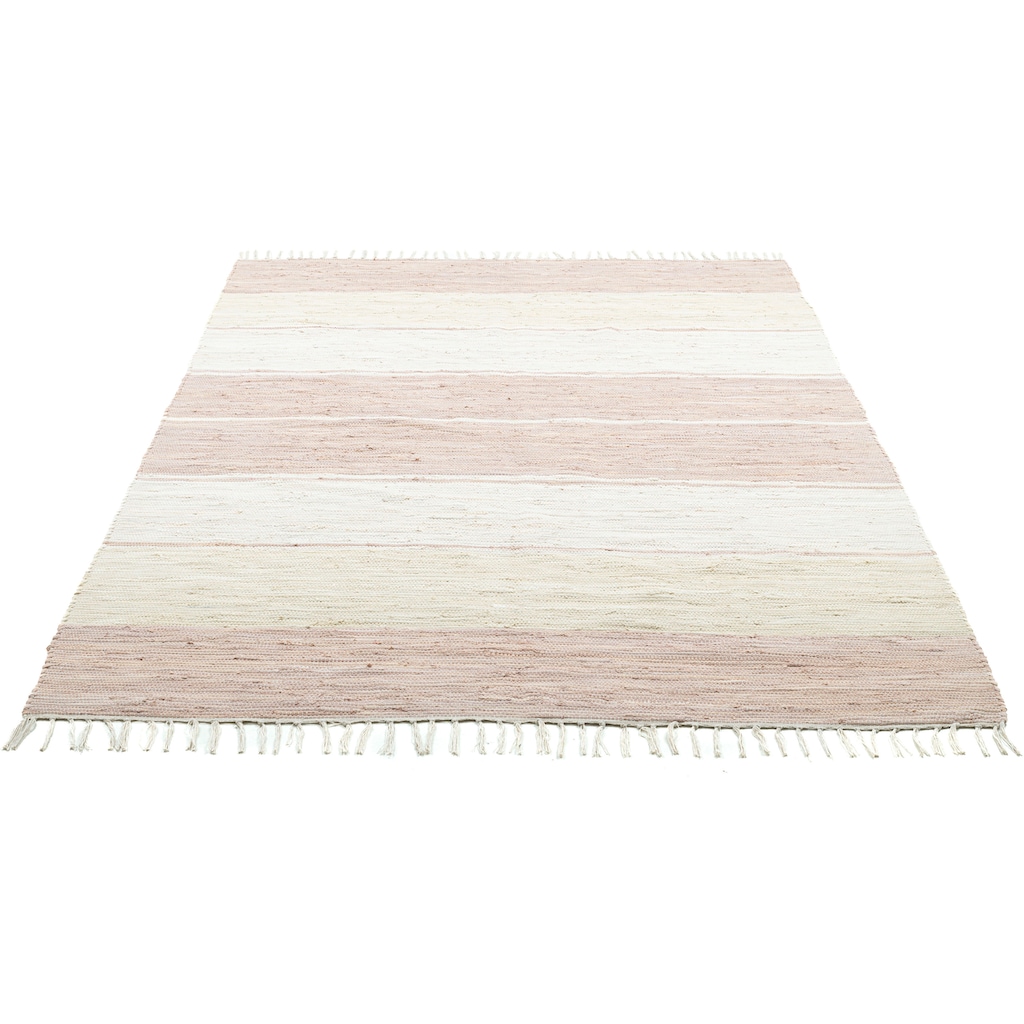 THEKO Teppich »Stripe Cotton«, rechteckig