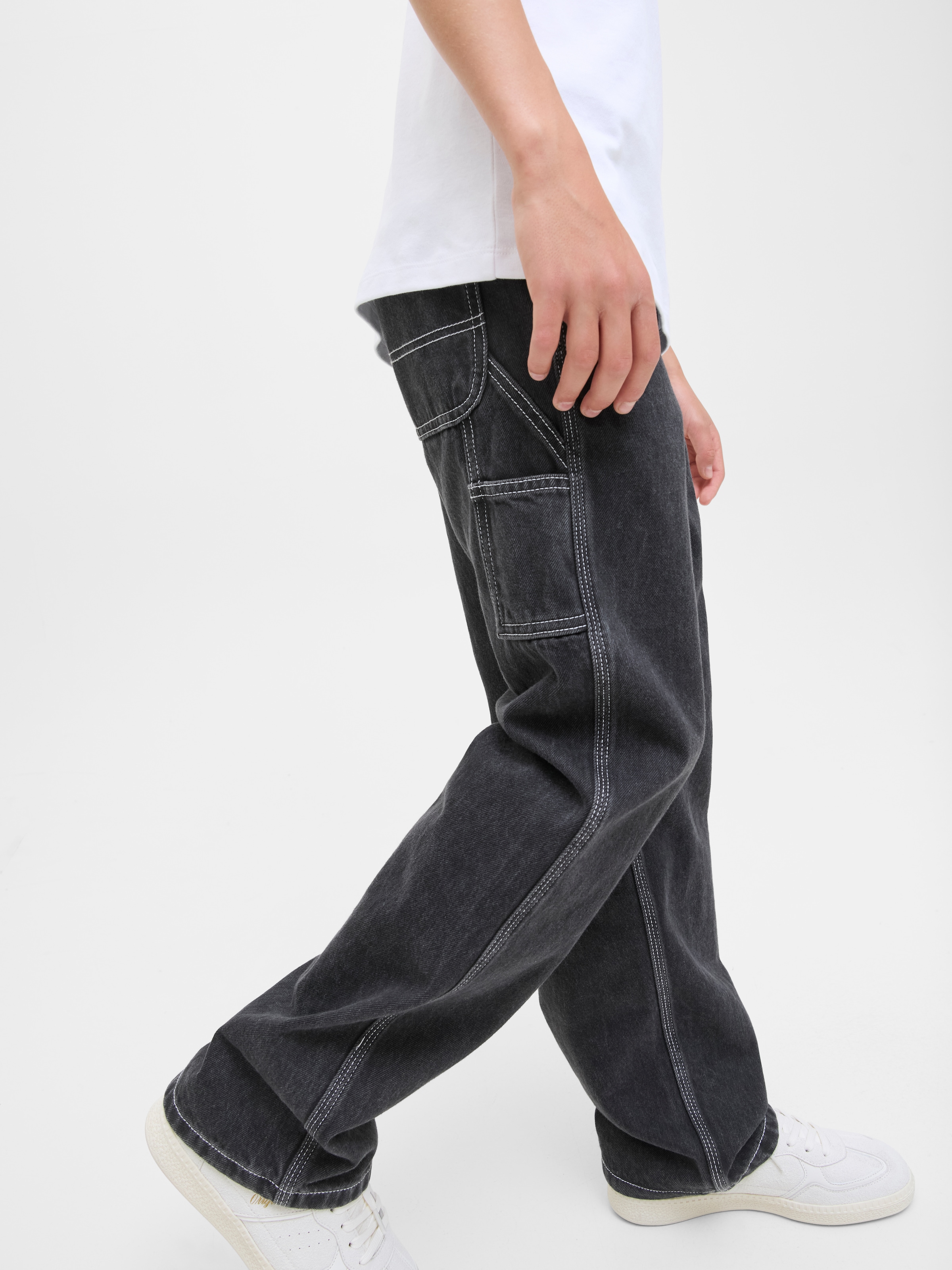 Jack & Jones Junior Relax-fit-Jeans »JJIALEX JJCARPENTER AKM 143 SN JNR«