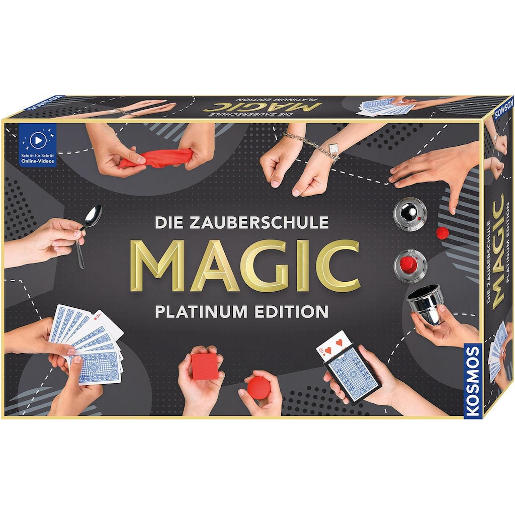 Kosmos Experimentierkasten »Magie Die Zauberschule Magic: Platinum Edition«