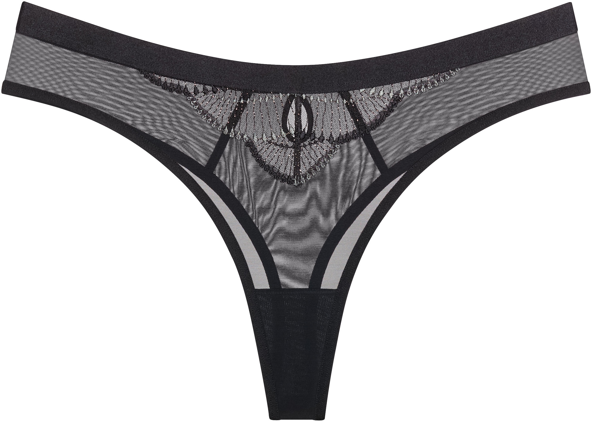 Triumph Brasilslip »Palina Sea Full of Stars«, Keyhole-Detail auf der Rückseite, Spitze, Stickerei