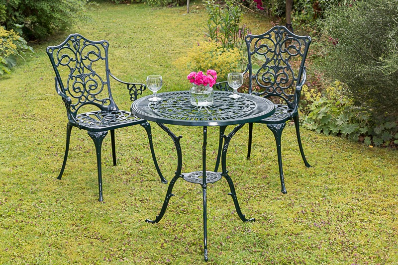 MERXX Gartensessel "Lugano" 1 Stk. tlg. Aluminium, grün