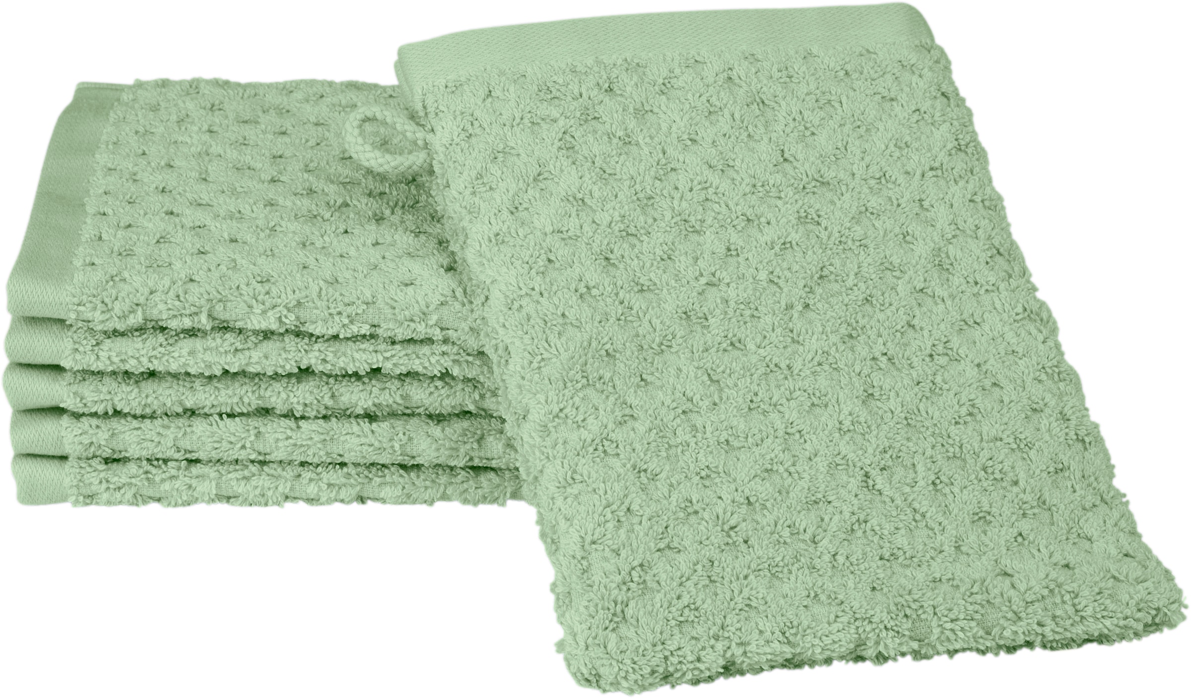 ROSS Waschhandschuh »Harmony«, (6 tlg., 6 Waschhandschuhe), 100 % Baumwolle  online bestellen | Jelmoli-Versand