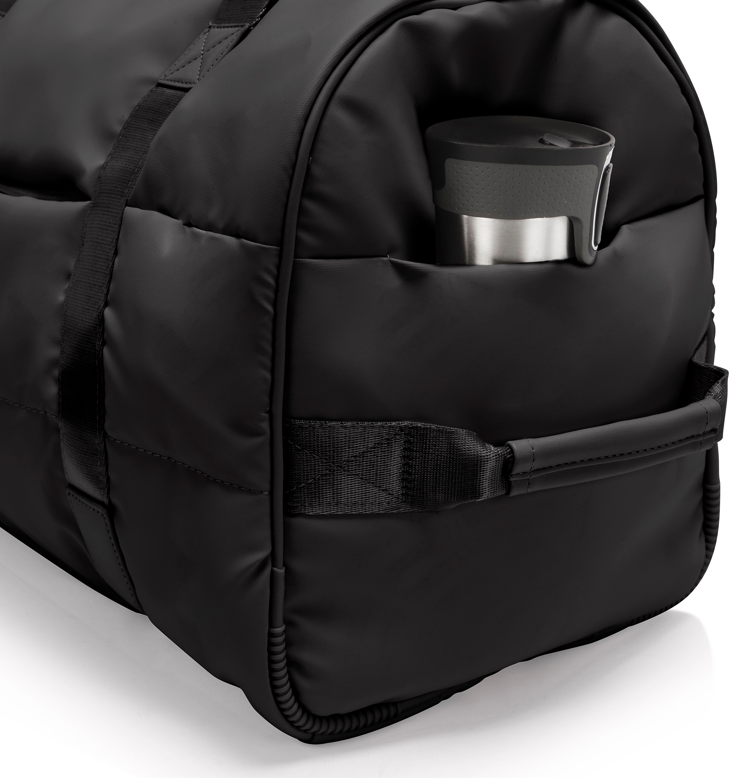 Heys Reisetasche »The Puffer Duffle Bag«, Weekender Duffle Bag Schuhfach Aufstecksystem
