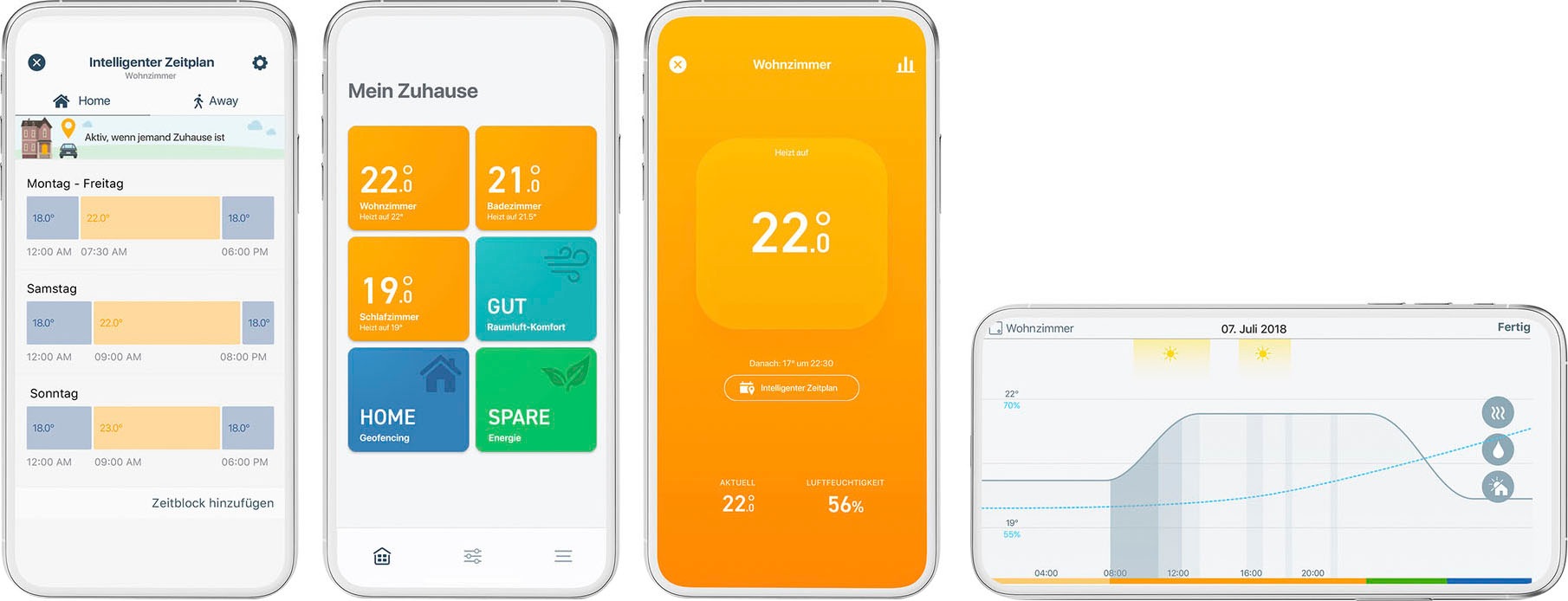 Tado Heizkörperthermostat »Starter Kit mit 2 Smarten Heizkörper-Thermostaten V3+«