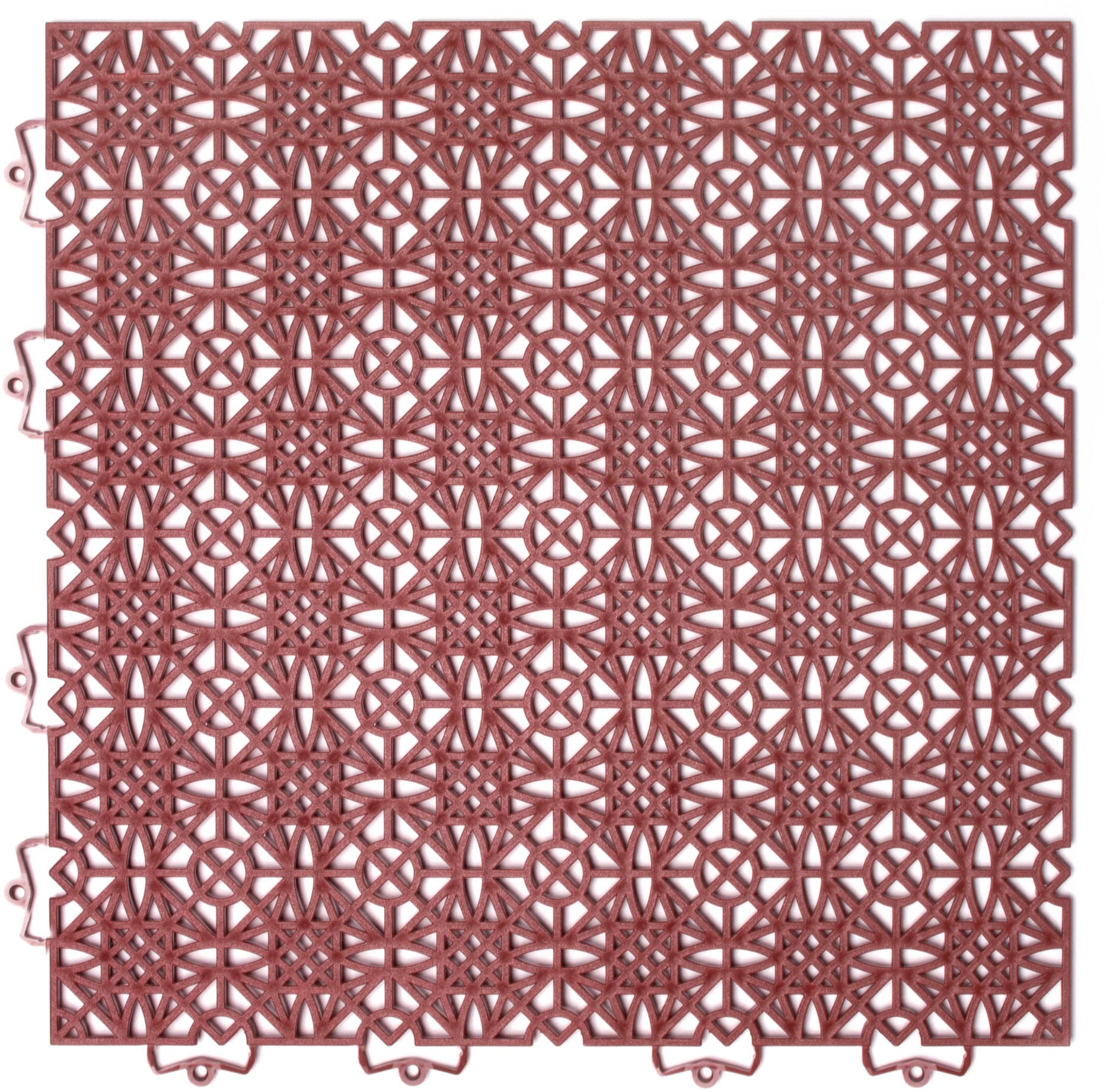 Andiamo Kunststoff-Fliesen »Terrassenfliesen Terra Sol, Made in Swiss«, Outdoor Klickfliesen, 38x38 cm, Set mit 1 qm, 2 qm, 5 qm, UV-beständig