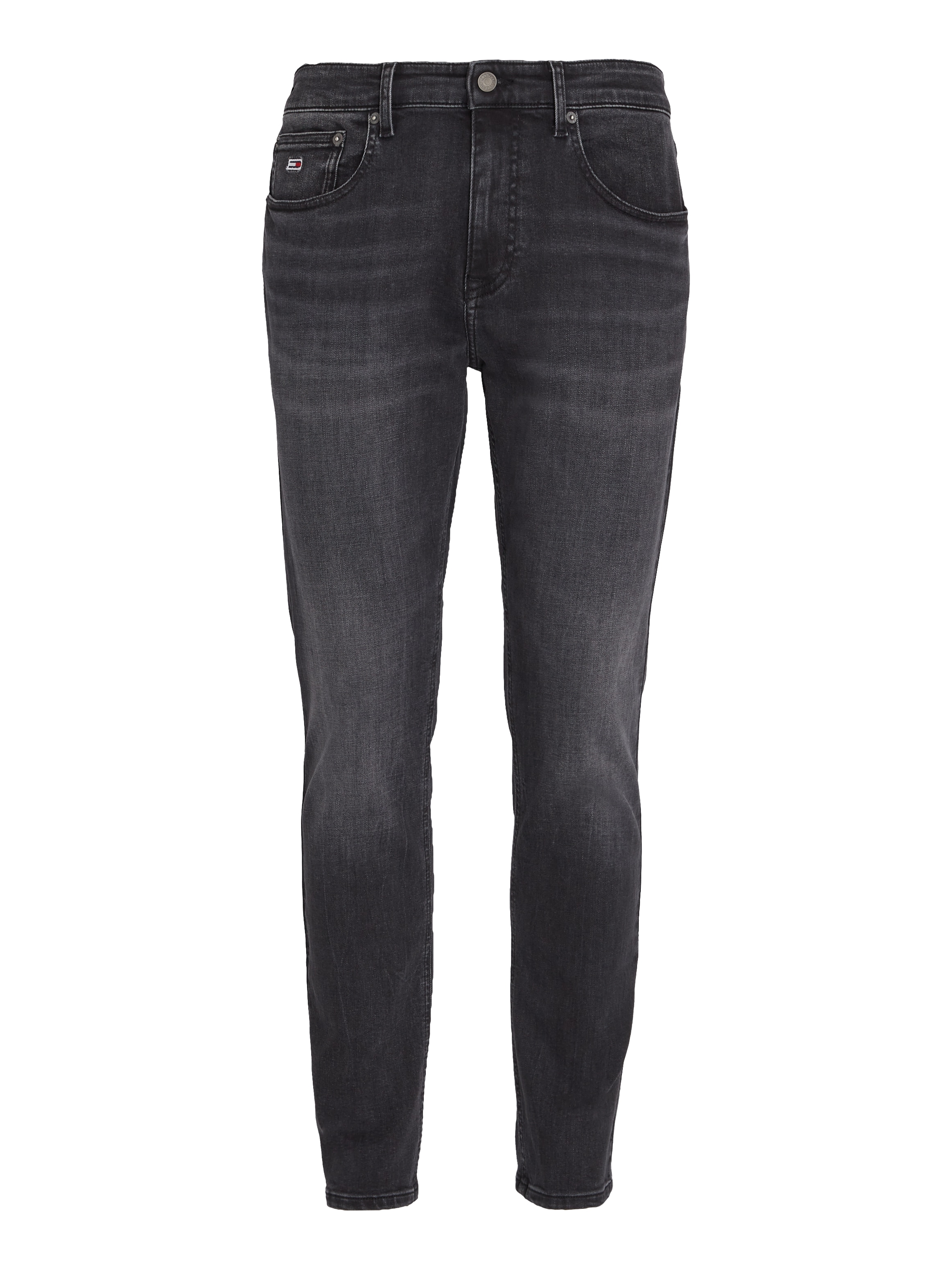 Tommy Jeans Tapered-fit-Jeans »Austim Slim Tapered«, mit Logostickereien